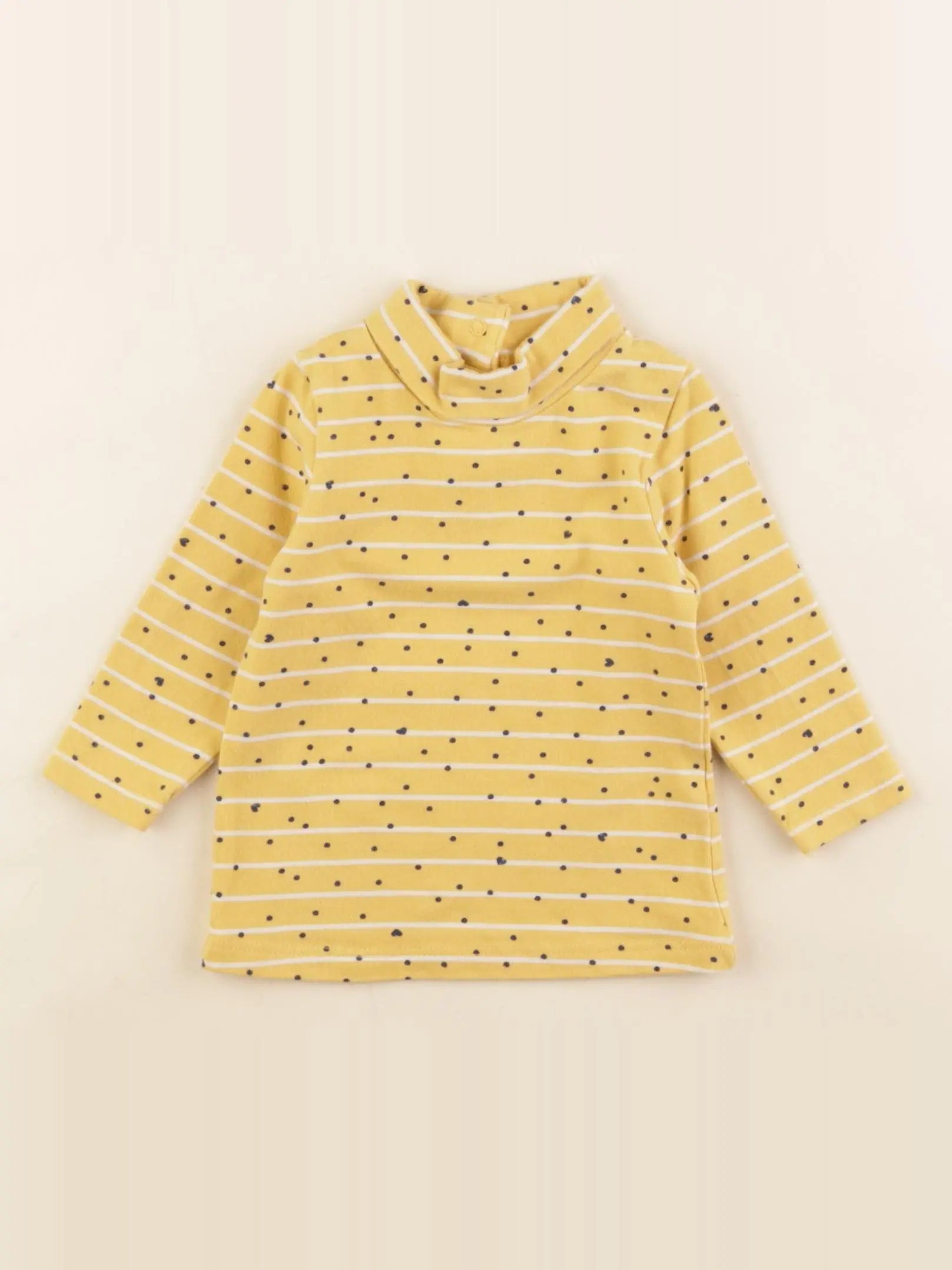 Tape à l'oeil - sous-pull jaune - 3 mois