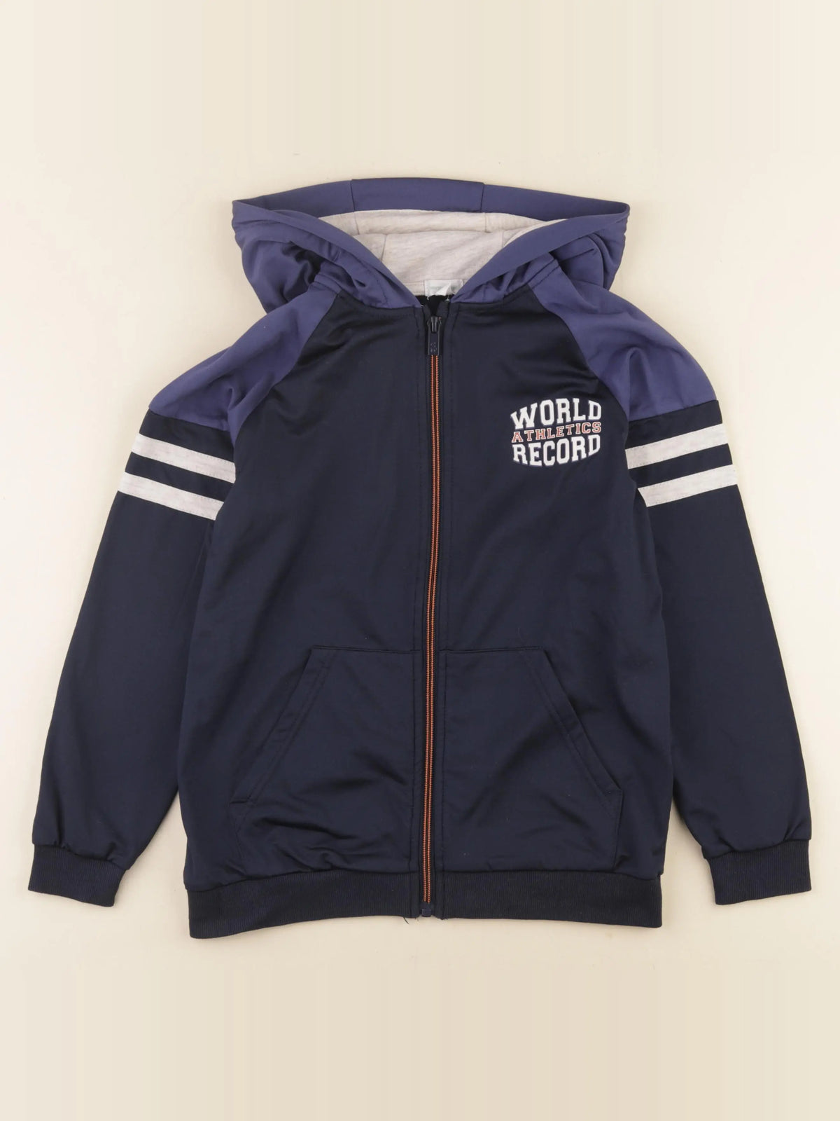 Vertbaudet - sweat bleu - 10 ans