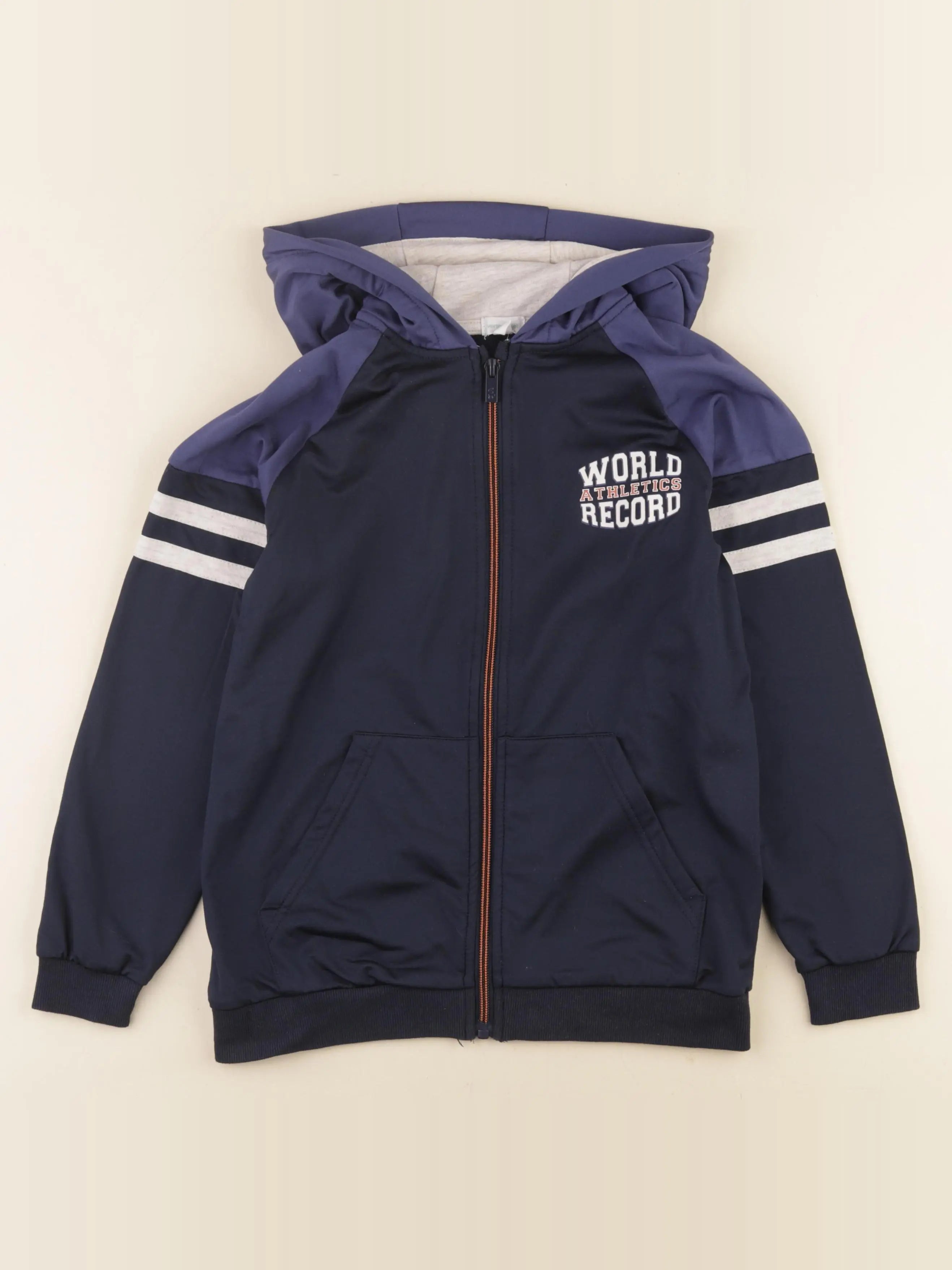 Vertbaudet - sweat bleu - 10 ans