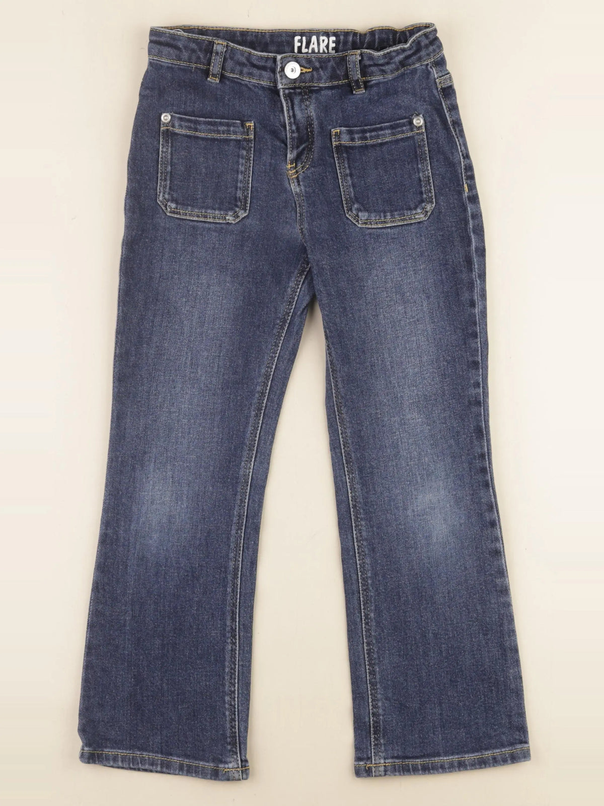 Vertbaudet - jean bleu - 7 ans