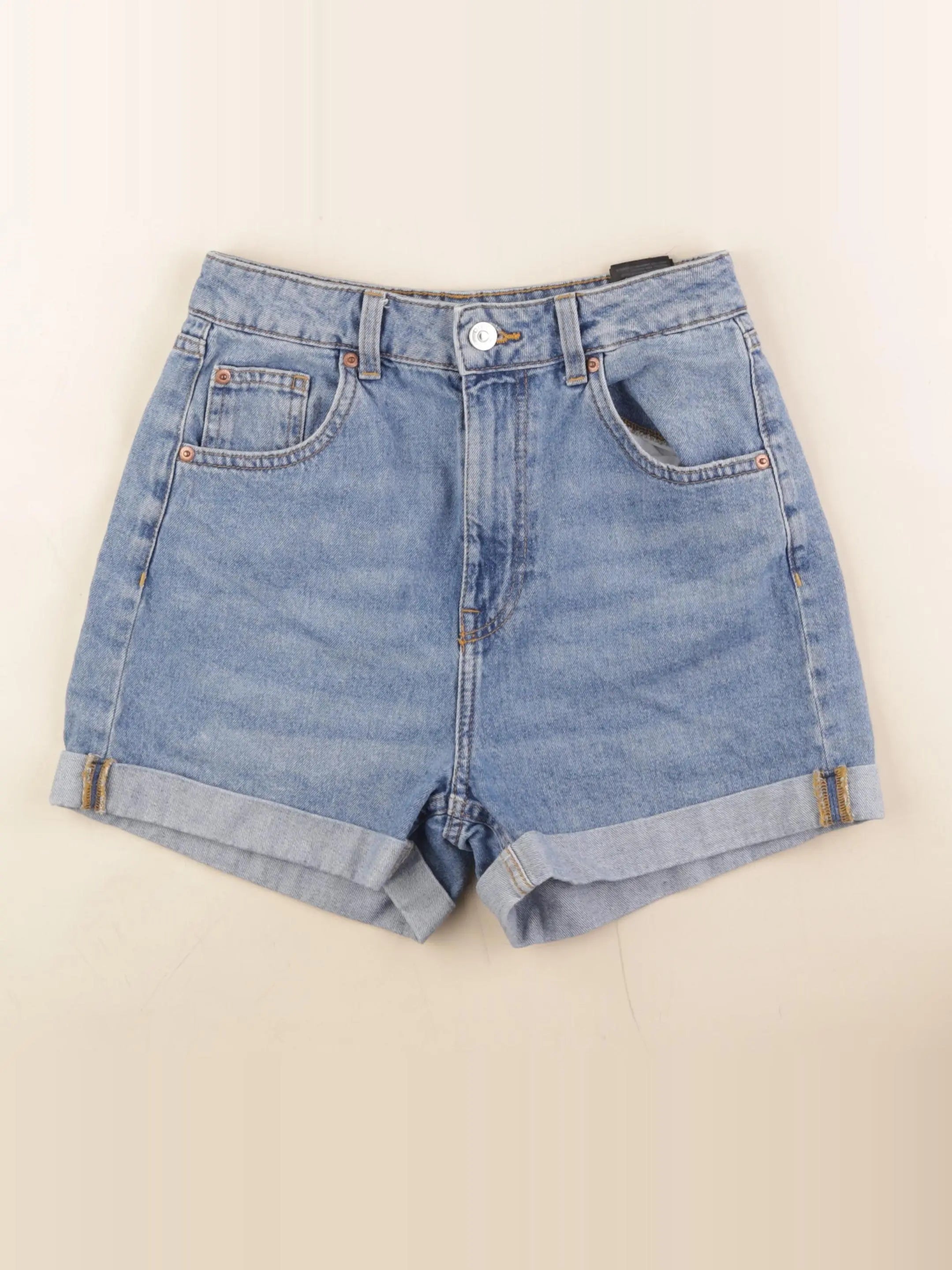 H&M - short bleu - 14/16 ans