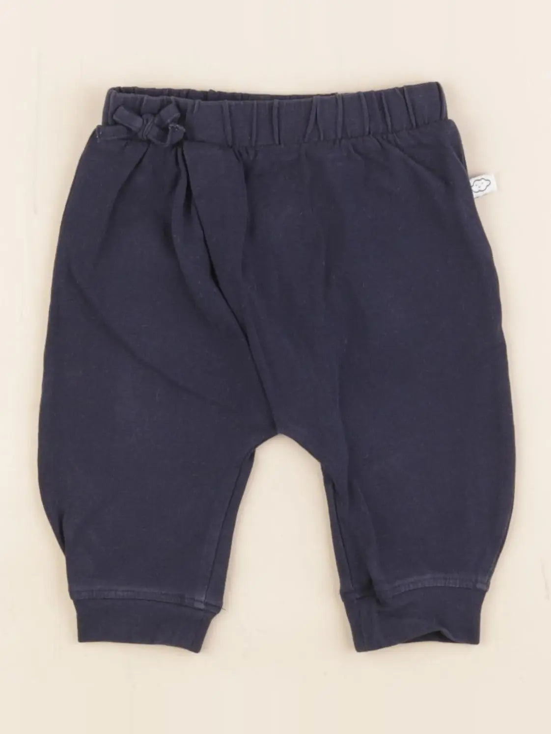 Vertbaudet - sarouel bleu - 3 mois