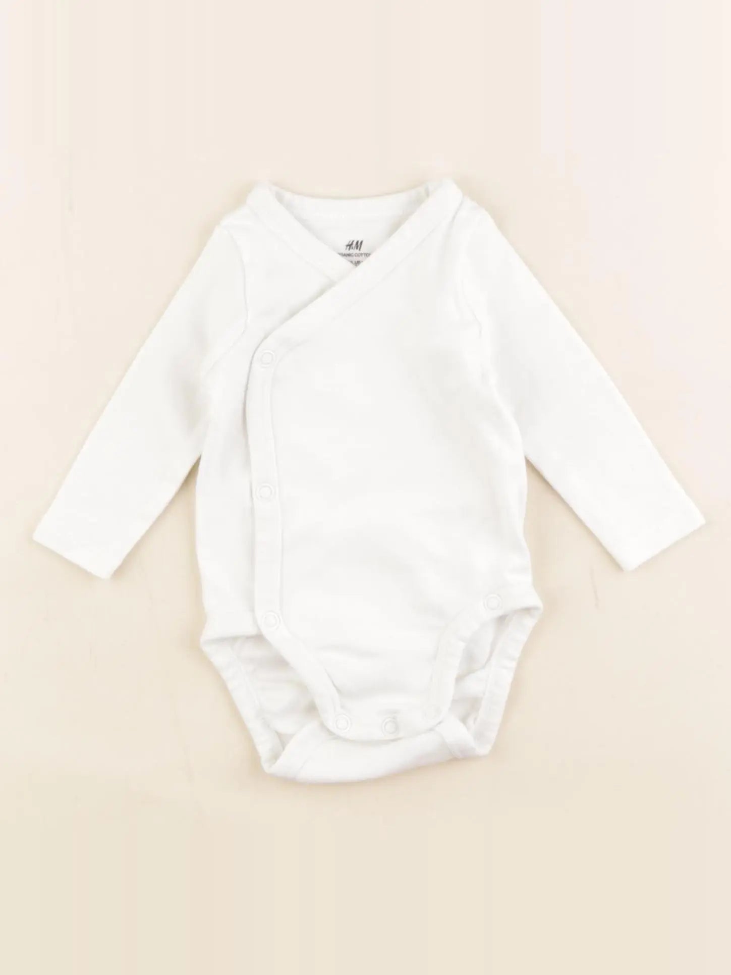 H&M - body blanc - 1/2 mois