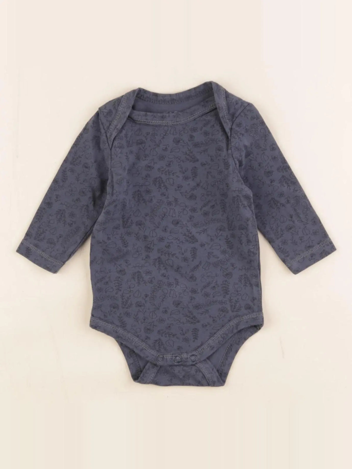 Tape à l'oeil - body bleu - 1 mois