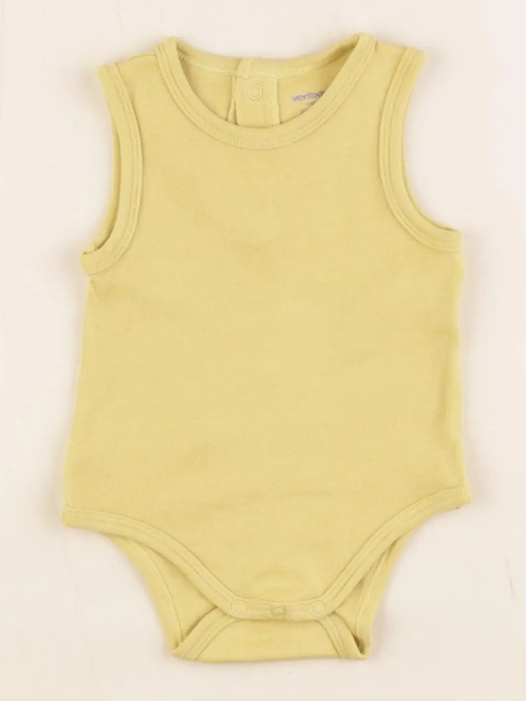Tape à l'oeil - body jaune - 3 mois