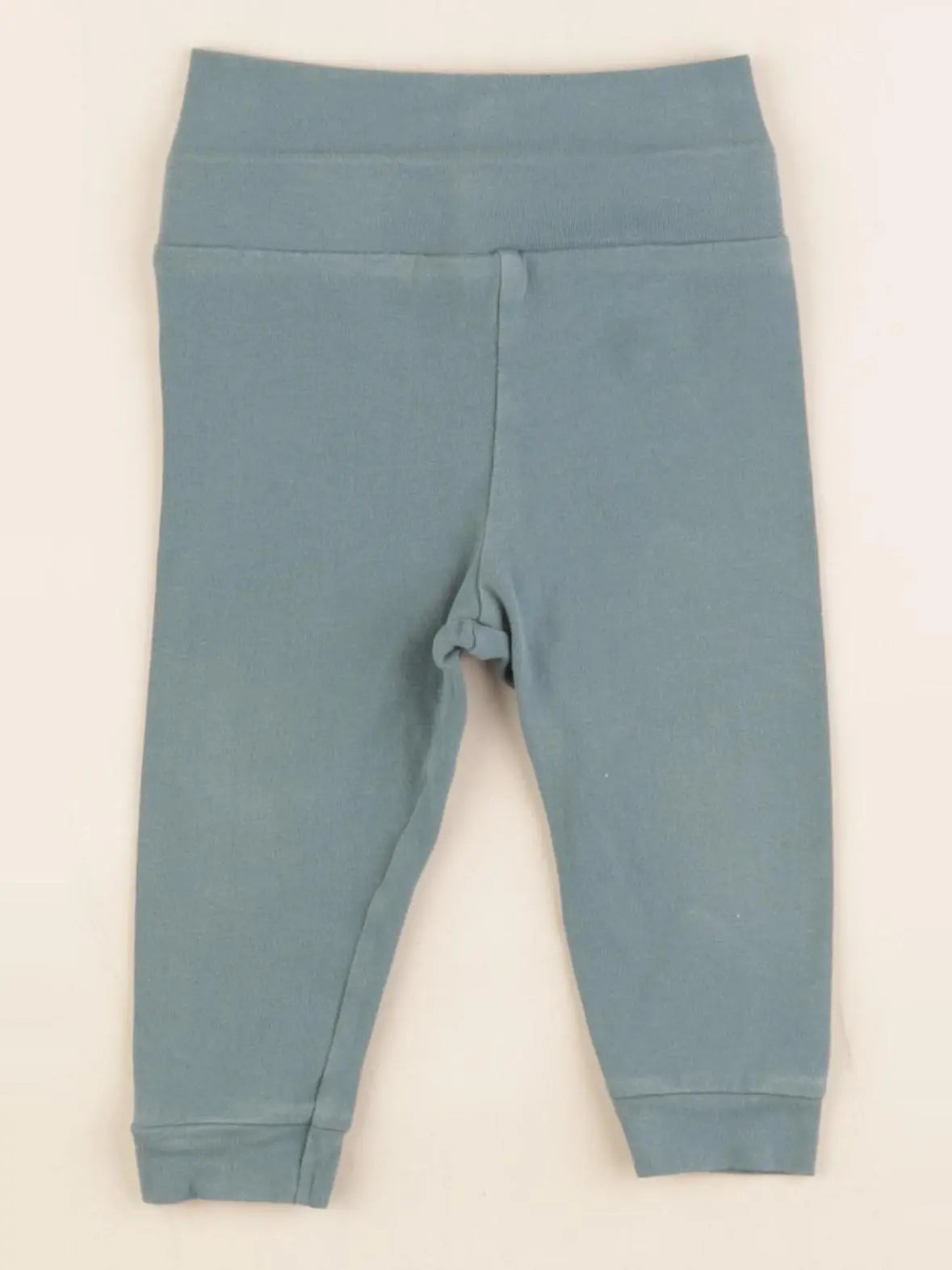 Vertbaudet - legging vert - 9 mois