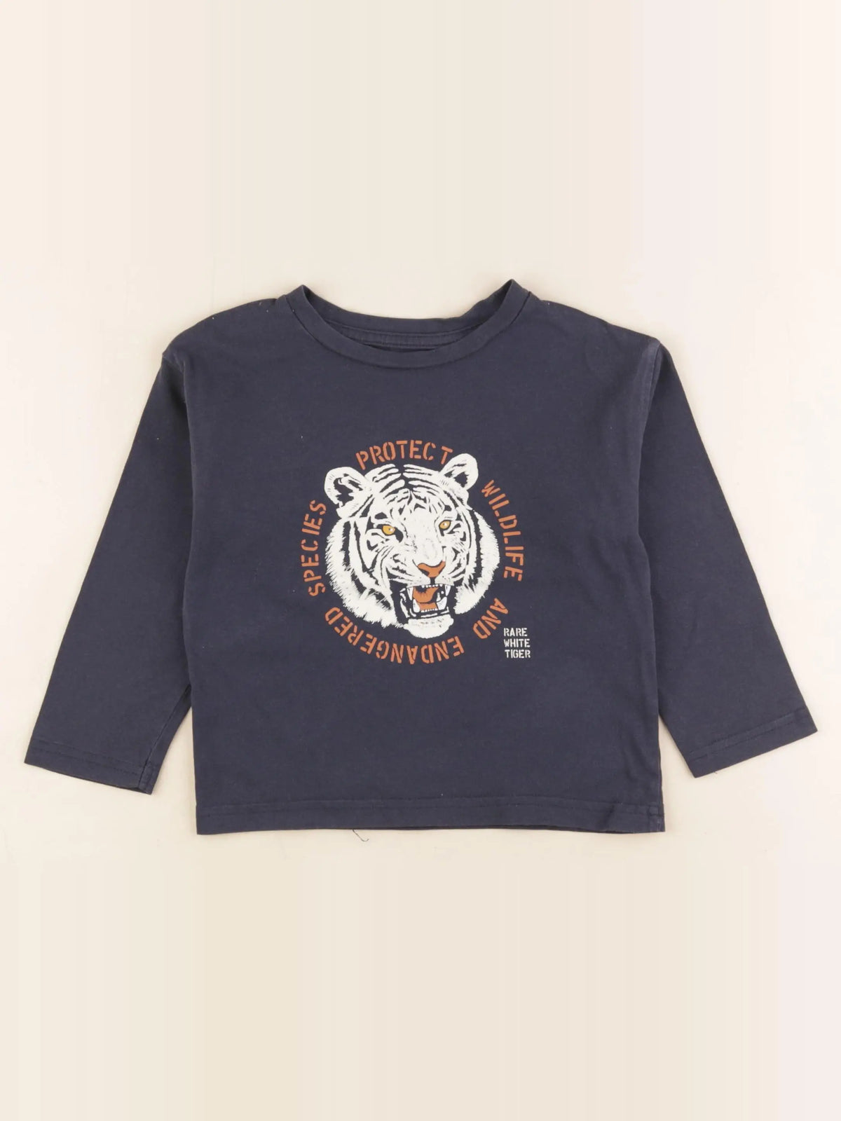 Vertbaudet - tee-shirt bleu - 4 ans
