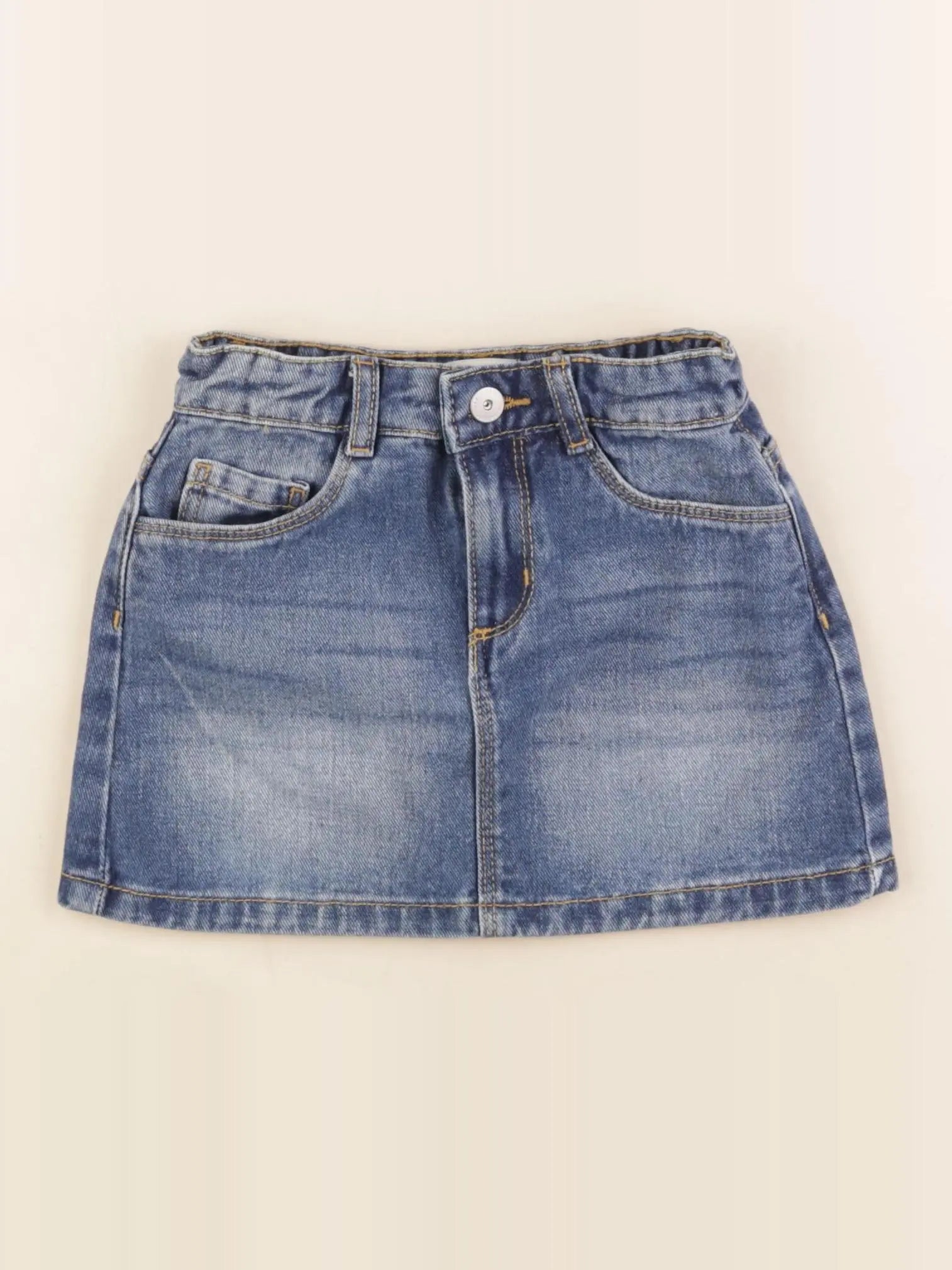 Vertbaudet - jupe bleu - 4 ans