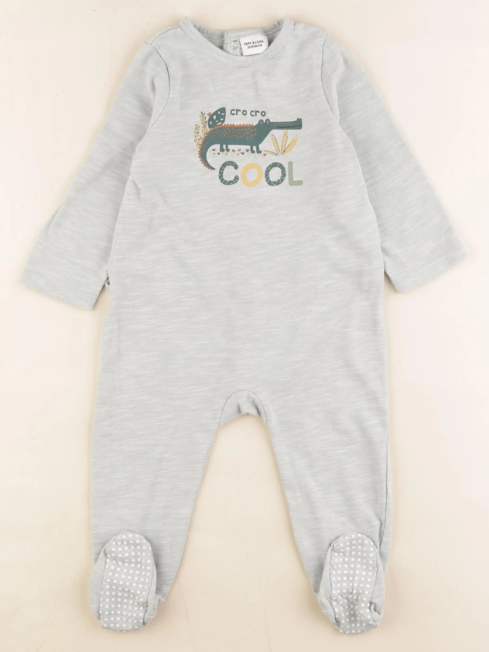 Tape à l'oeil - pyjama coton vert - 24 mois