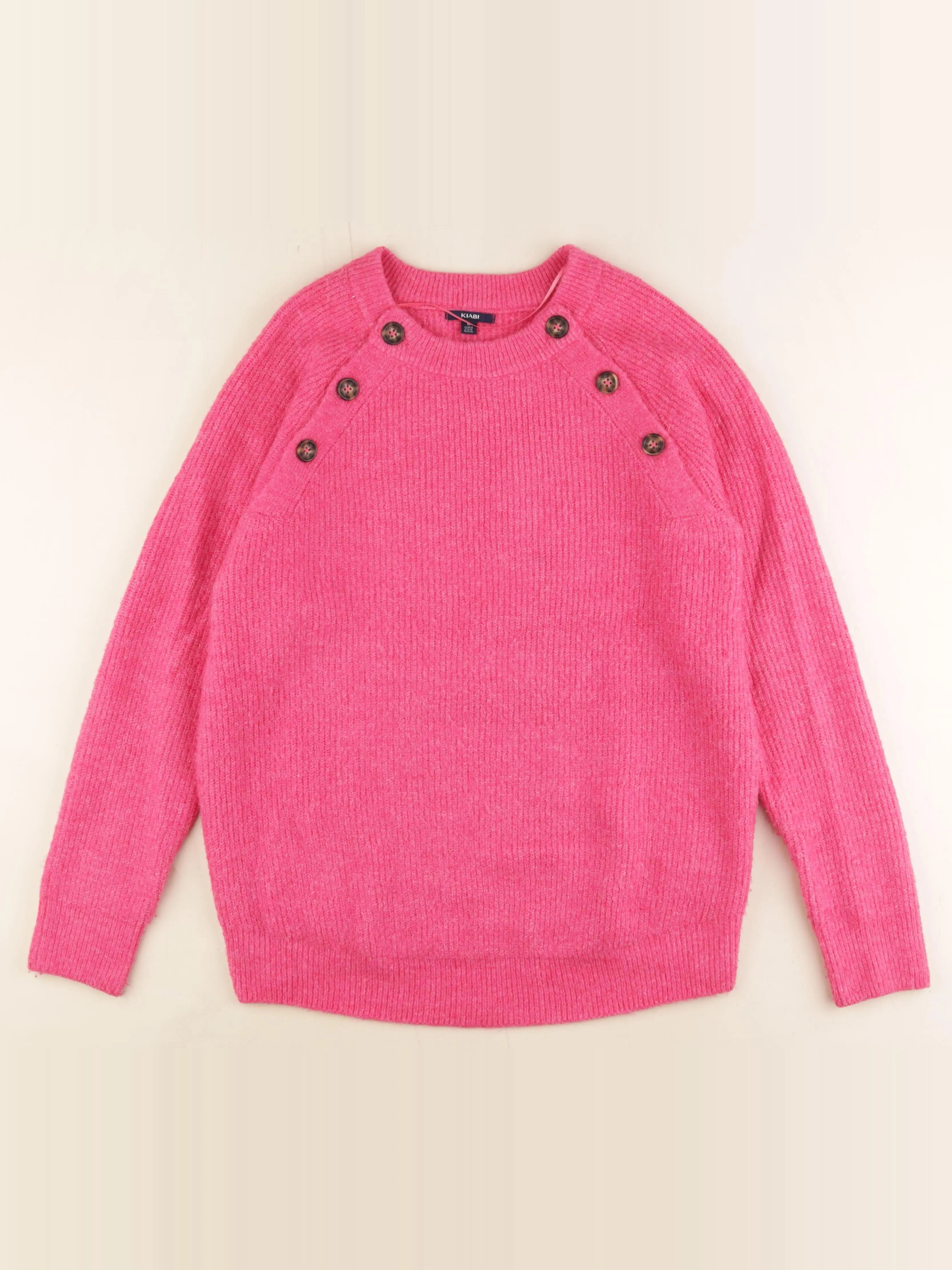 Kiabi - pull grossesse rose - m