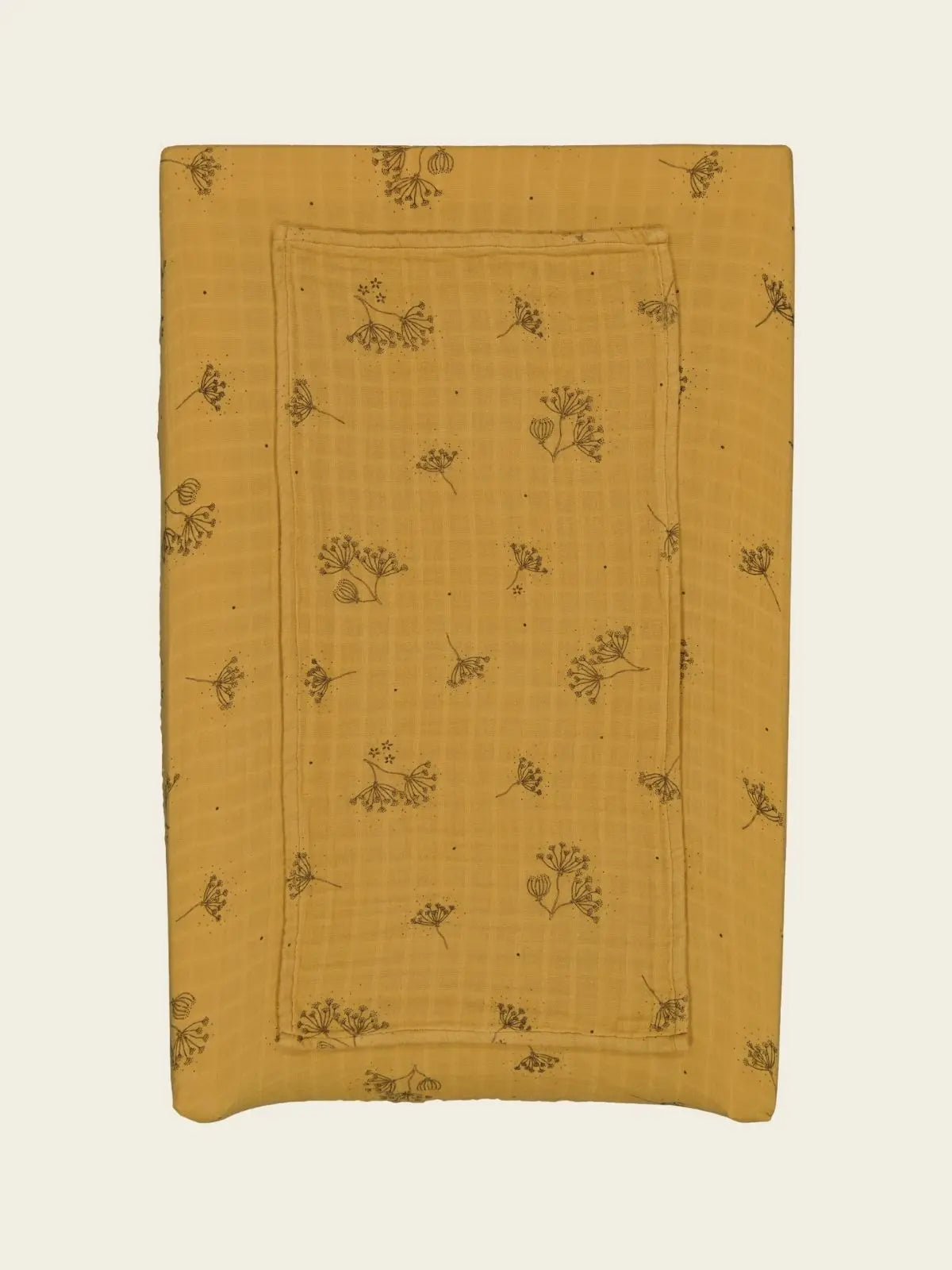 Rose in april - housse de matelas à langer Fanny ombrelle moutarde - TU