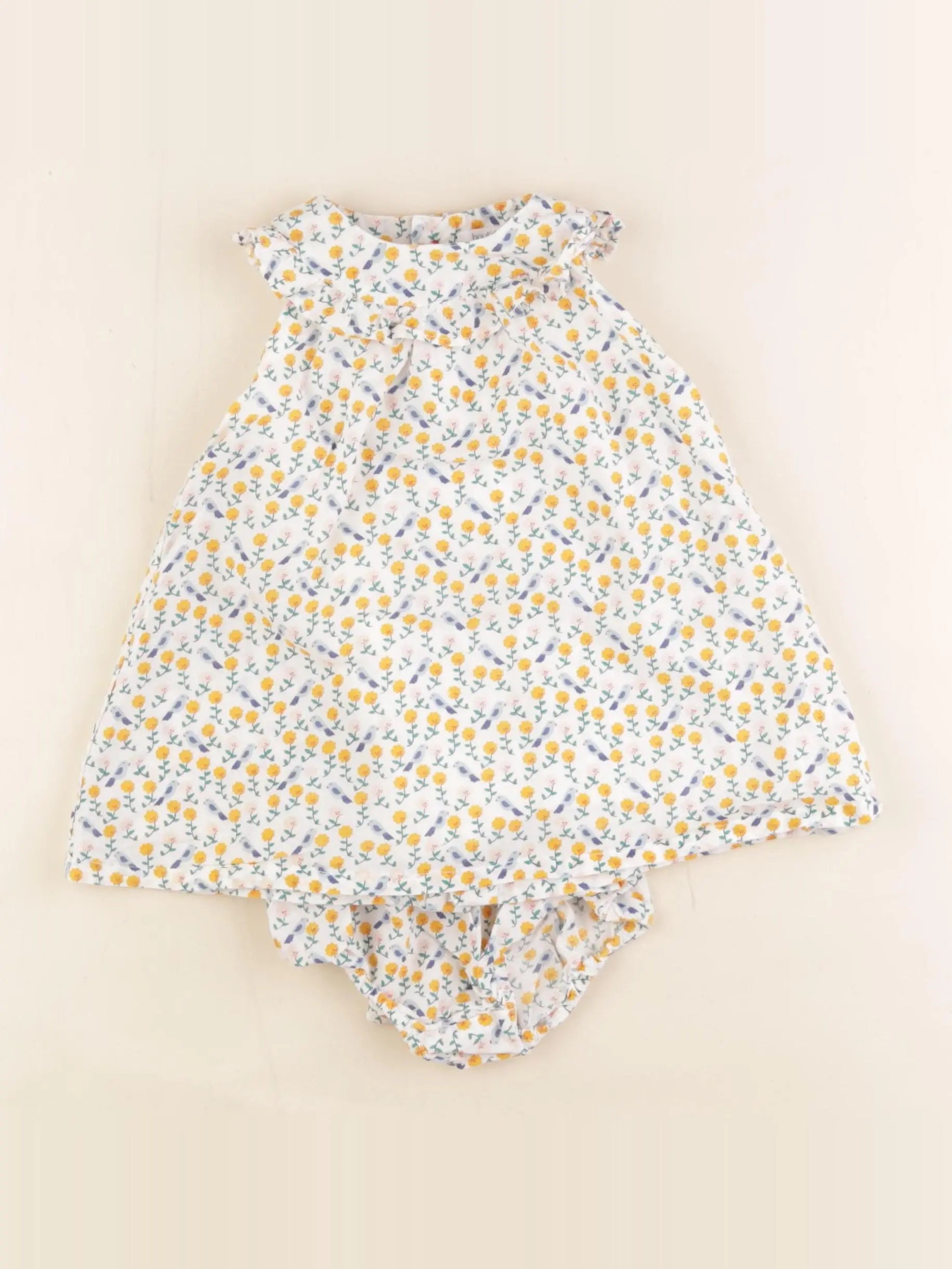 Boutchou - robe multicolore - 3 mois