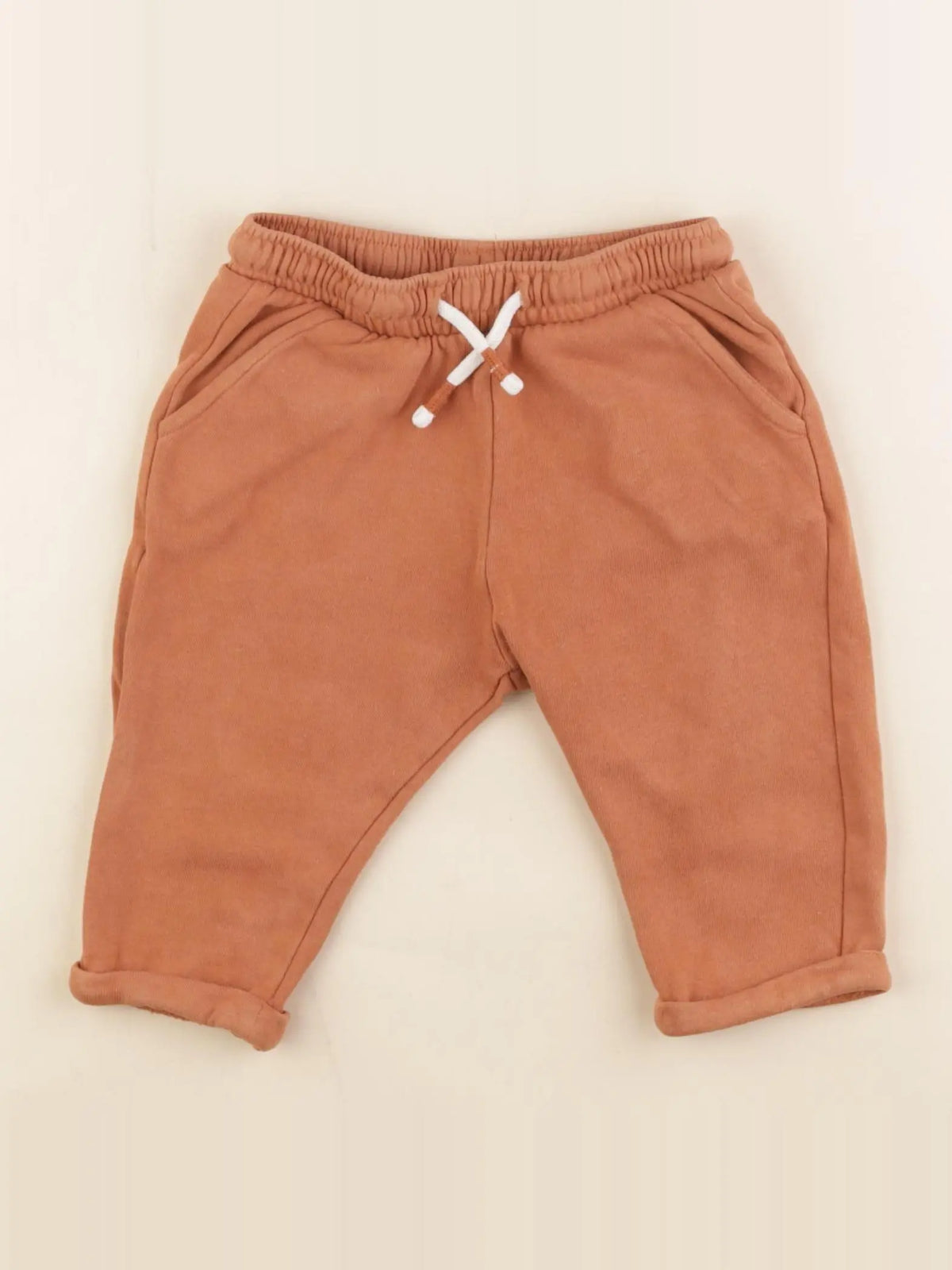 Vertbaudet - jogging marron - 12 mois