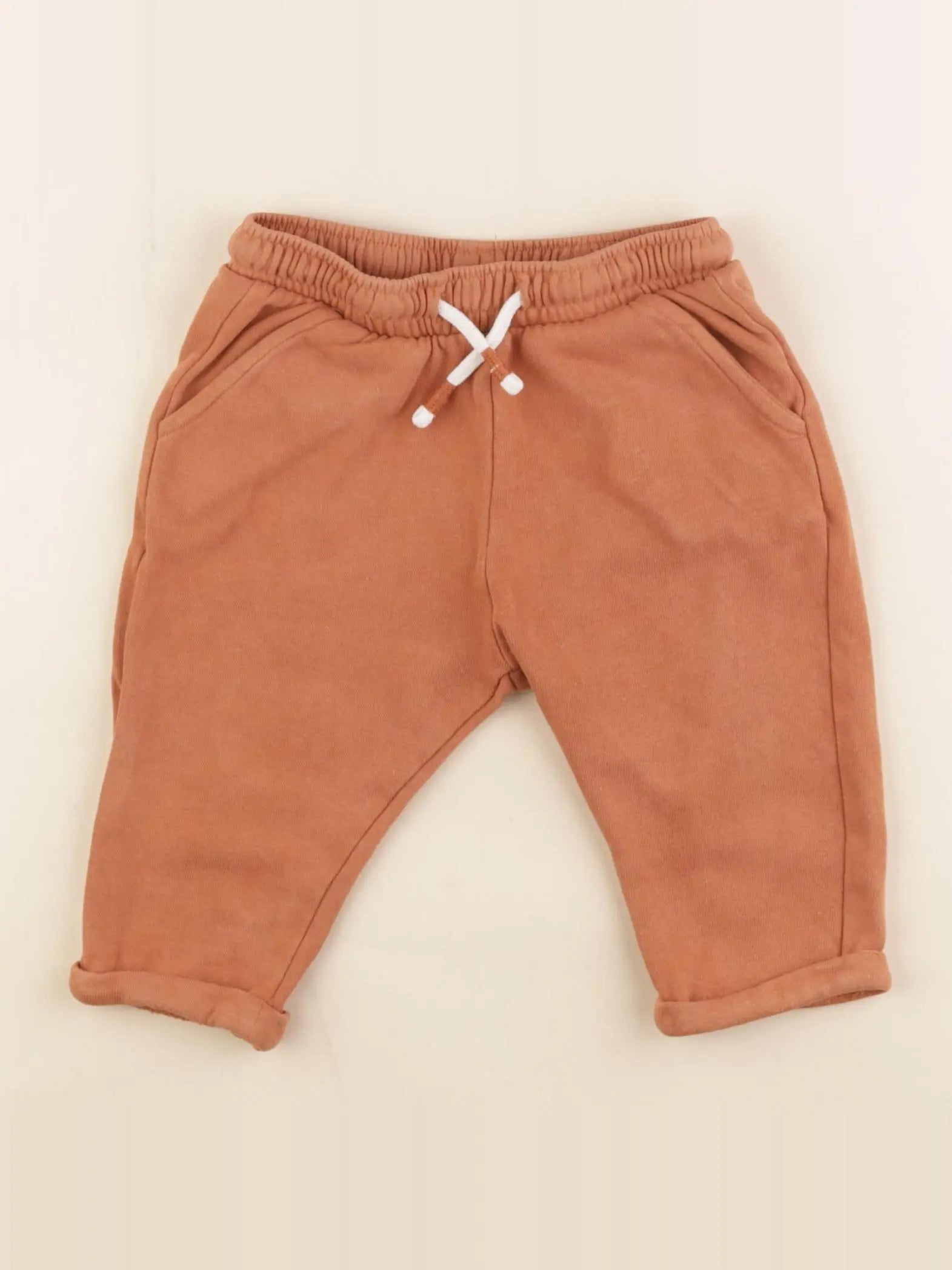 Vertbaudet - jogging marron - 12 mois