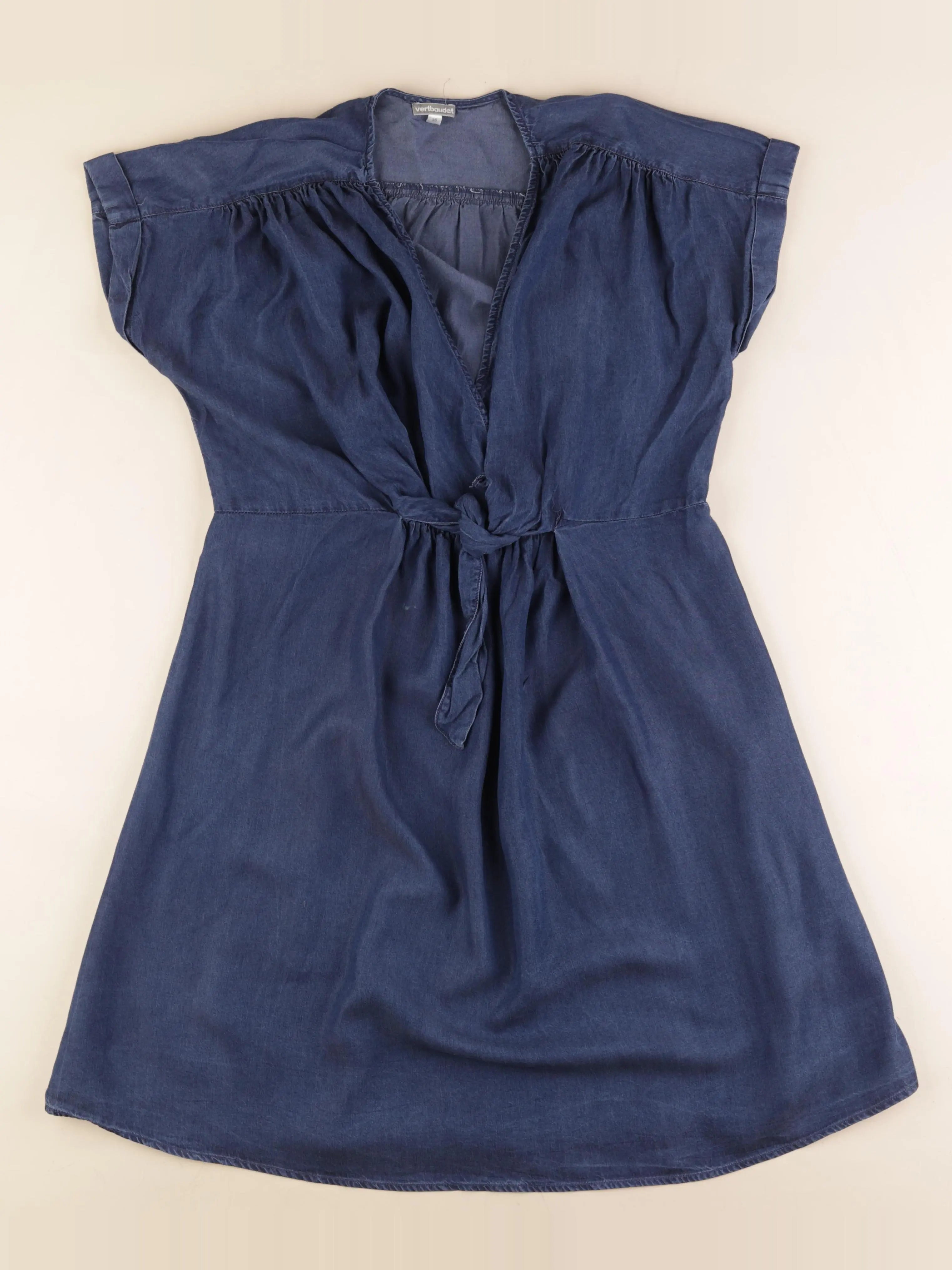 Vertbaudet - robe grossesse bleu - 36