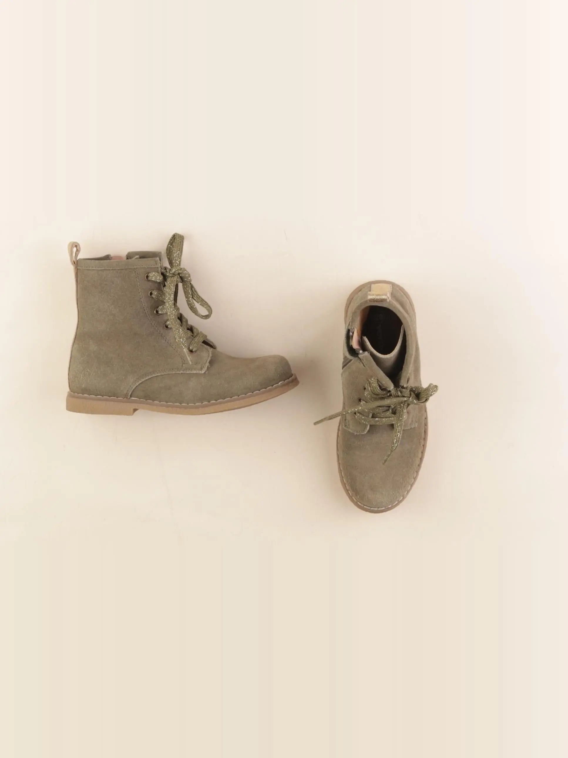 Vertbaudet - bottes vert - pointure 28