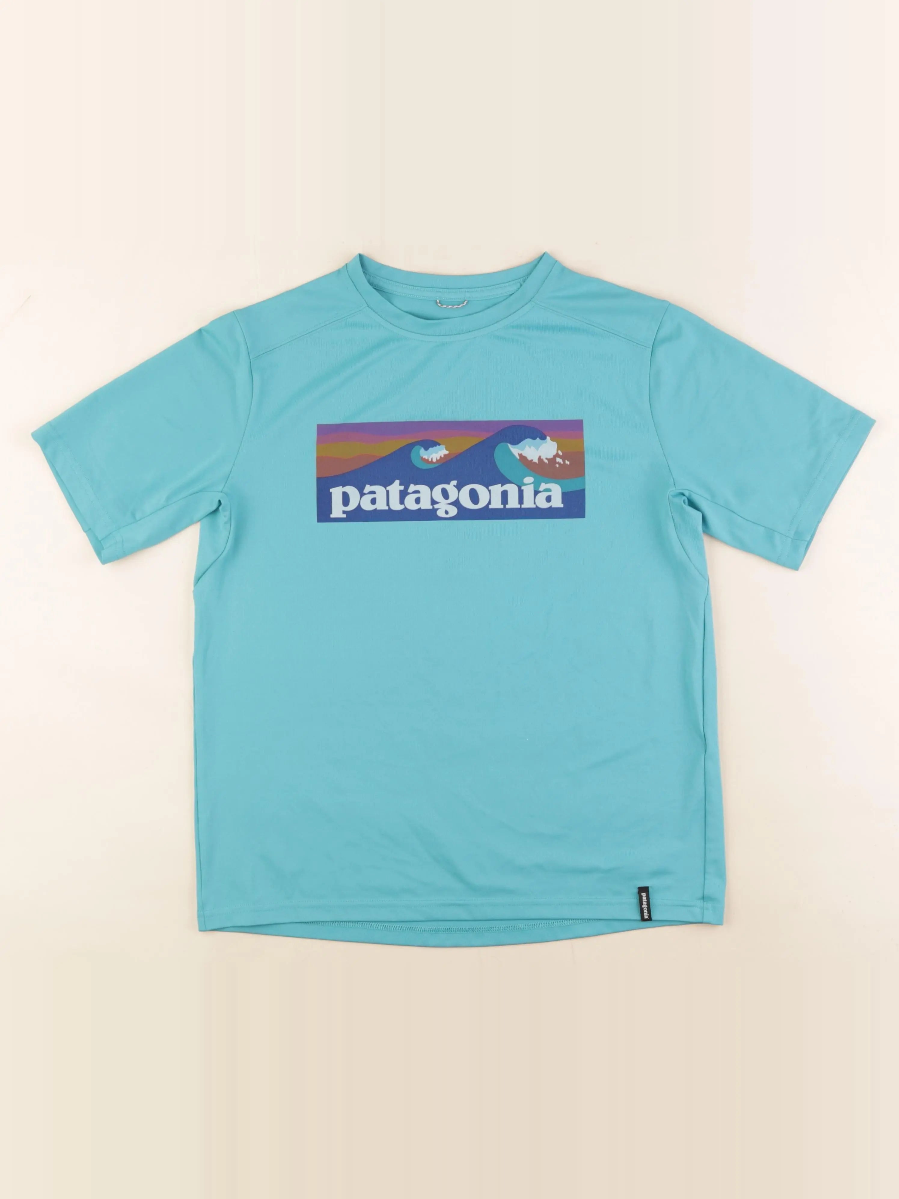 Patagonia - tee-shirt vert - 14 ans