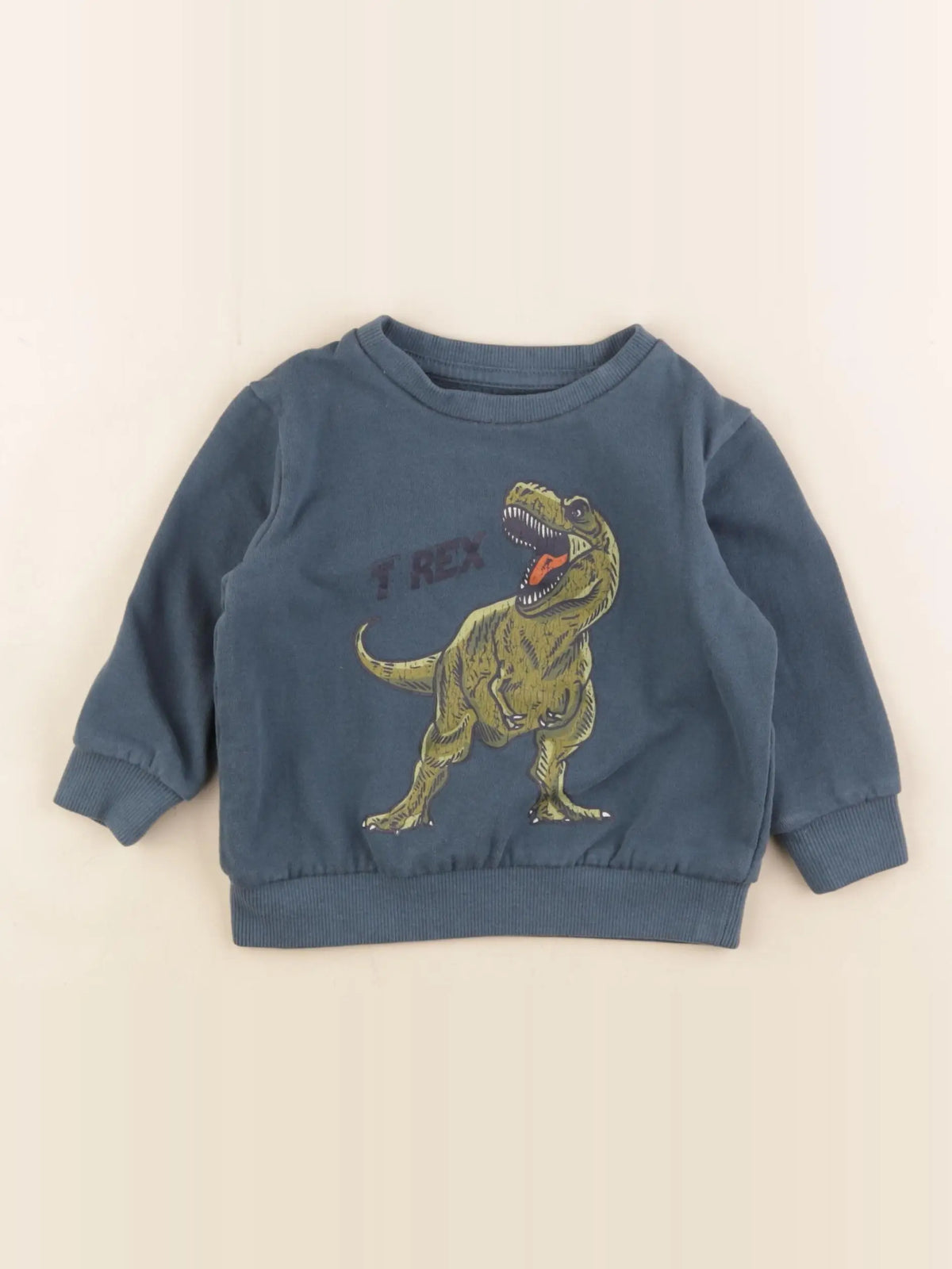 Vertbaudet - sweat bleu - 2 ans