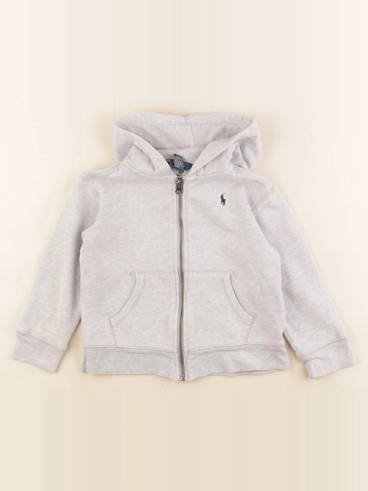 Ralph Lauren - sweat gris - 3 ans