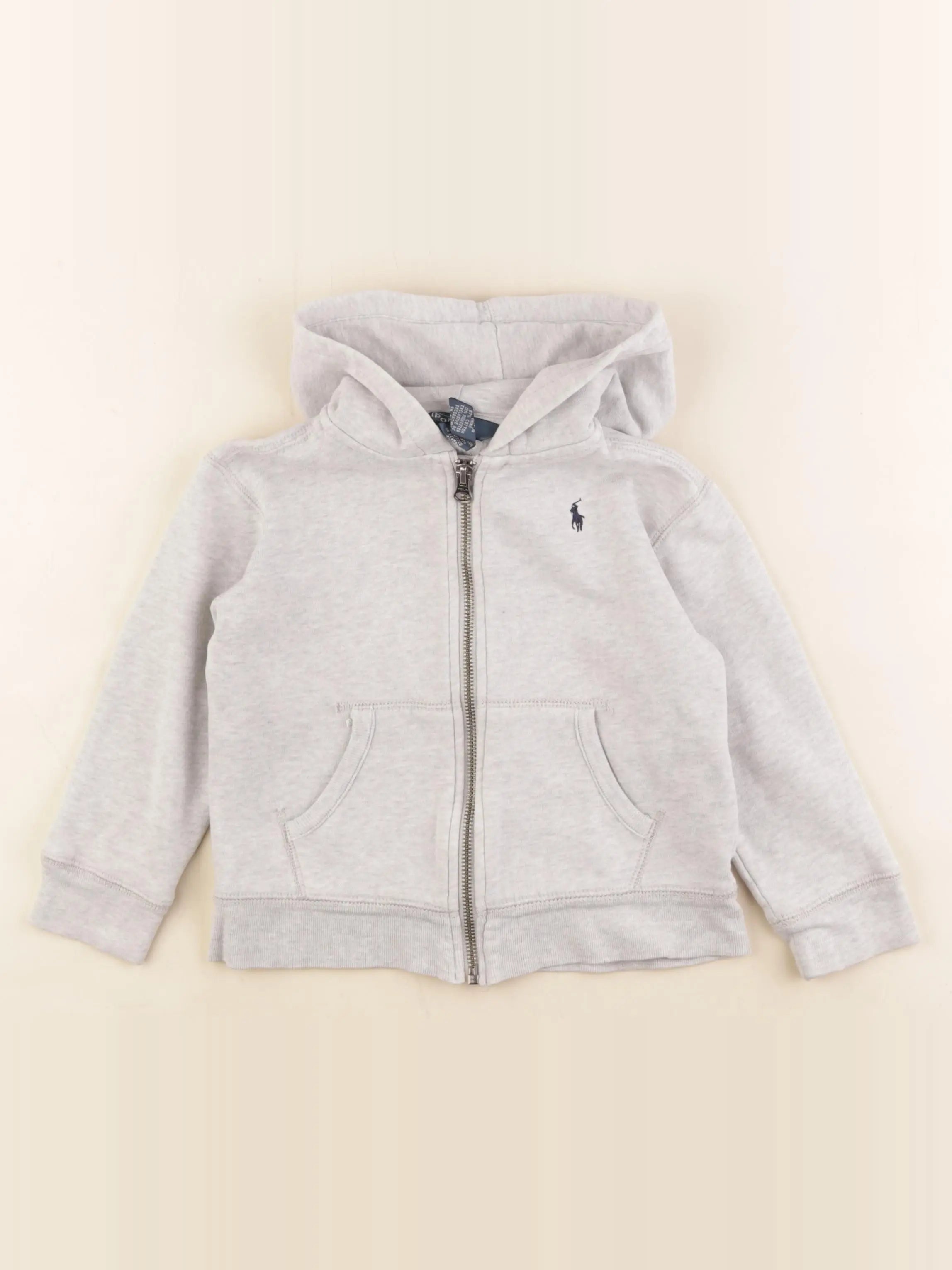Ralph Lauren - sweat gris - 3 ans