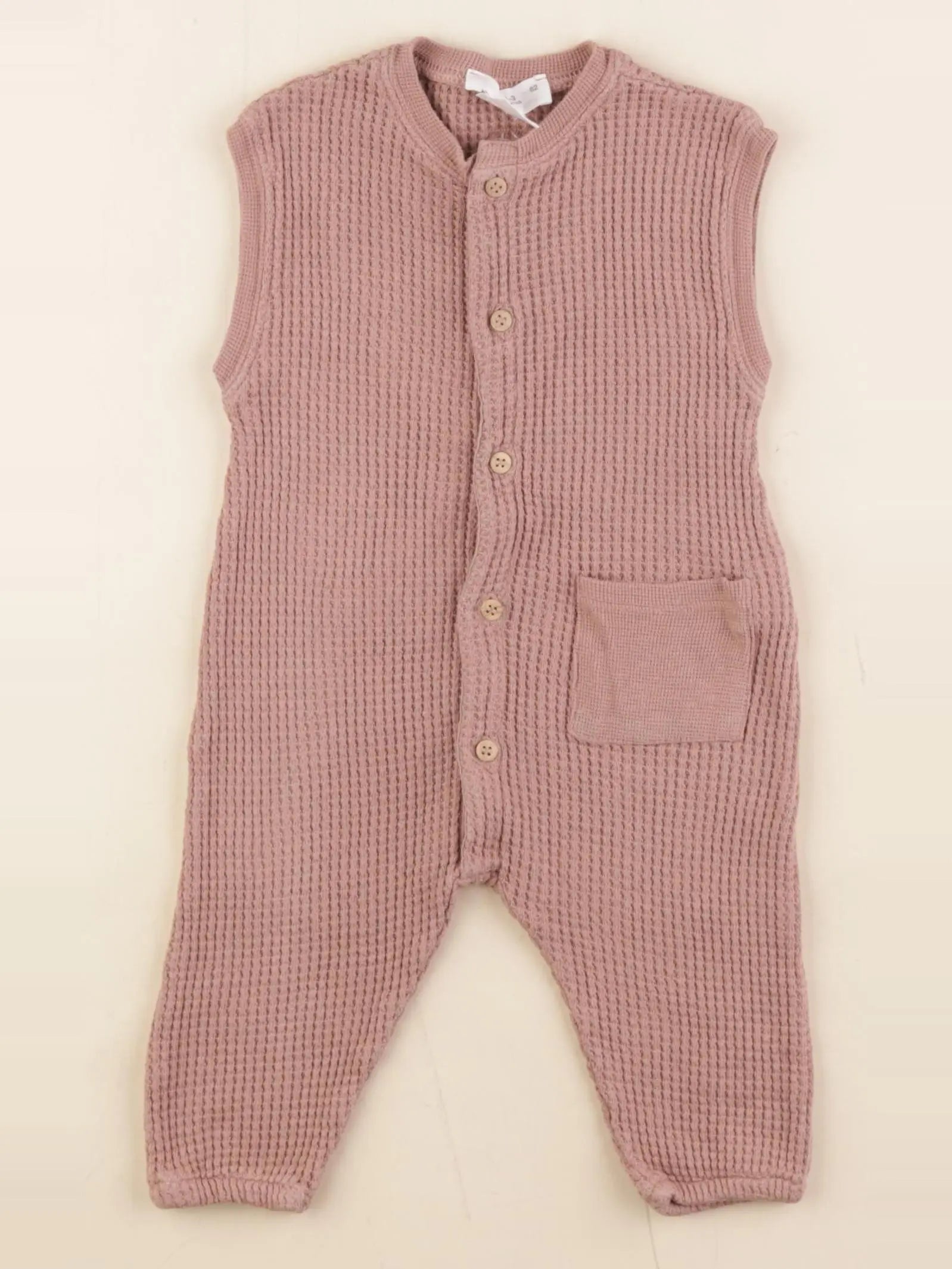 Zara - combinaison marron - 1/3 mois