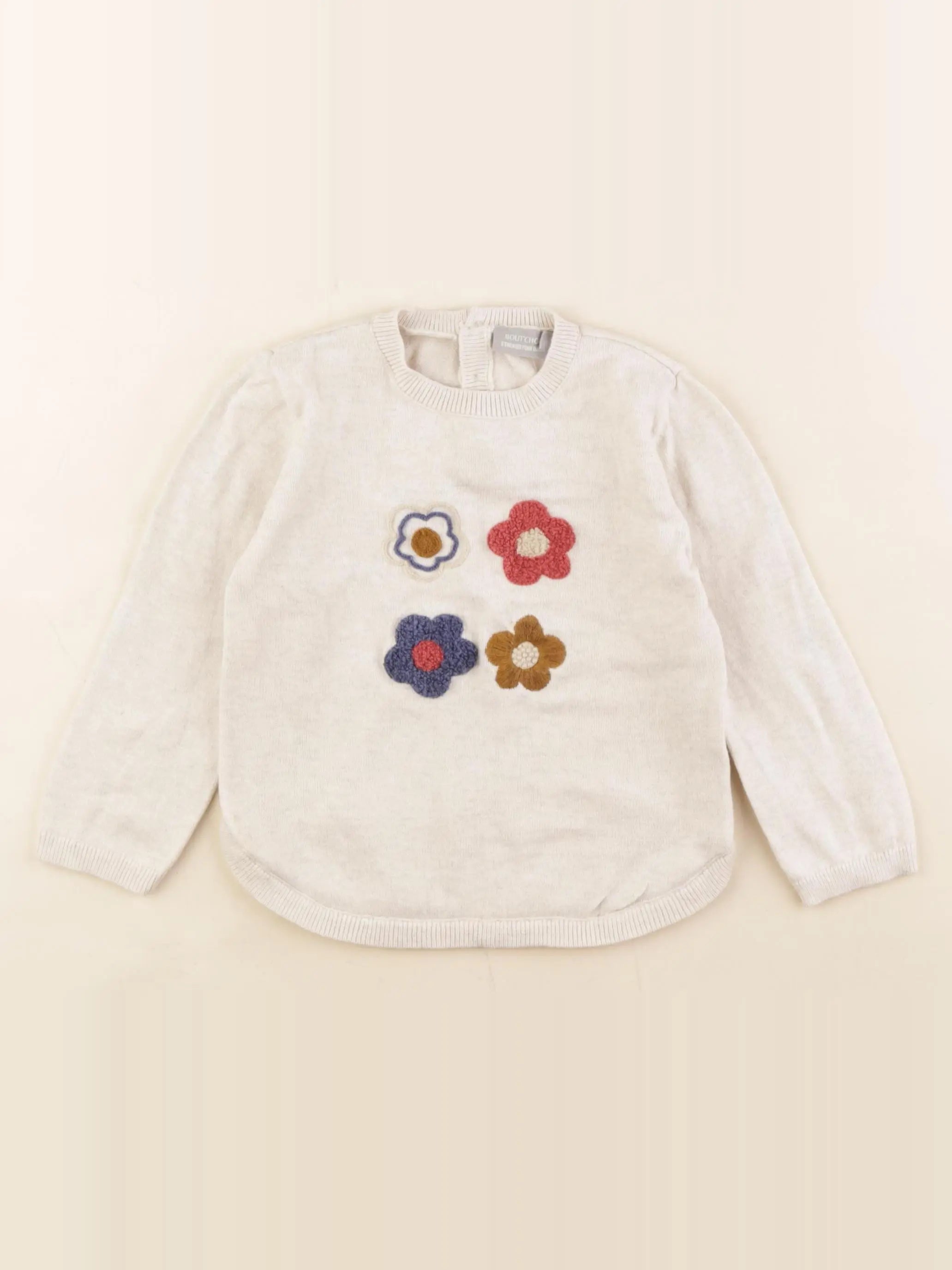 Boutchou - pull beige - 24 mois