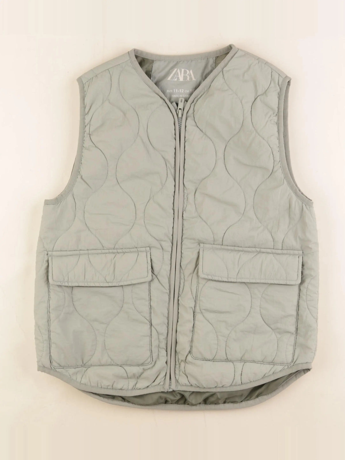 Zara - doudoune vert - 11/12 ans