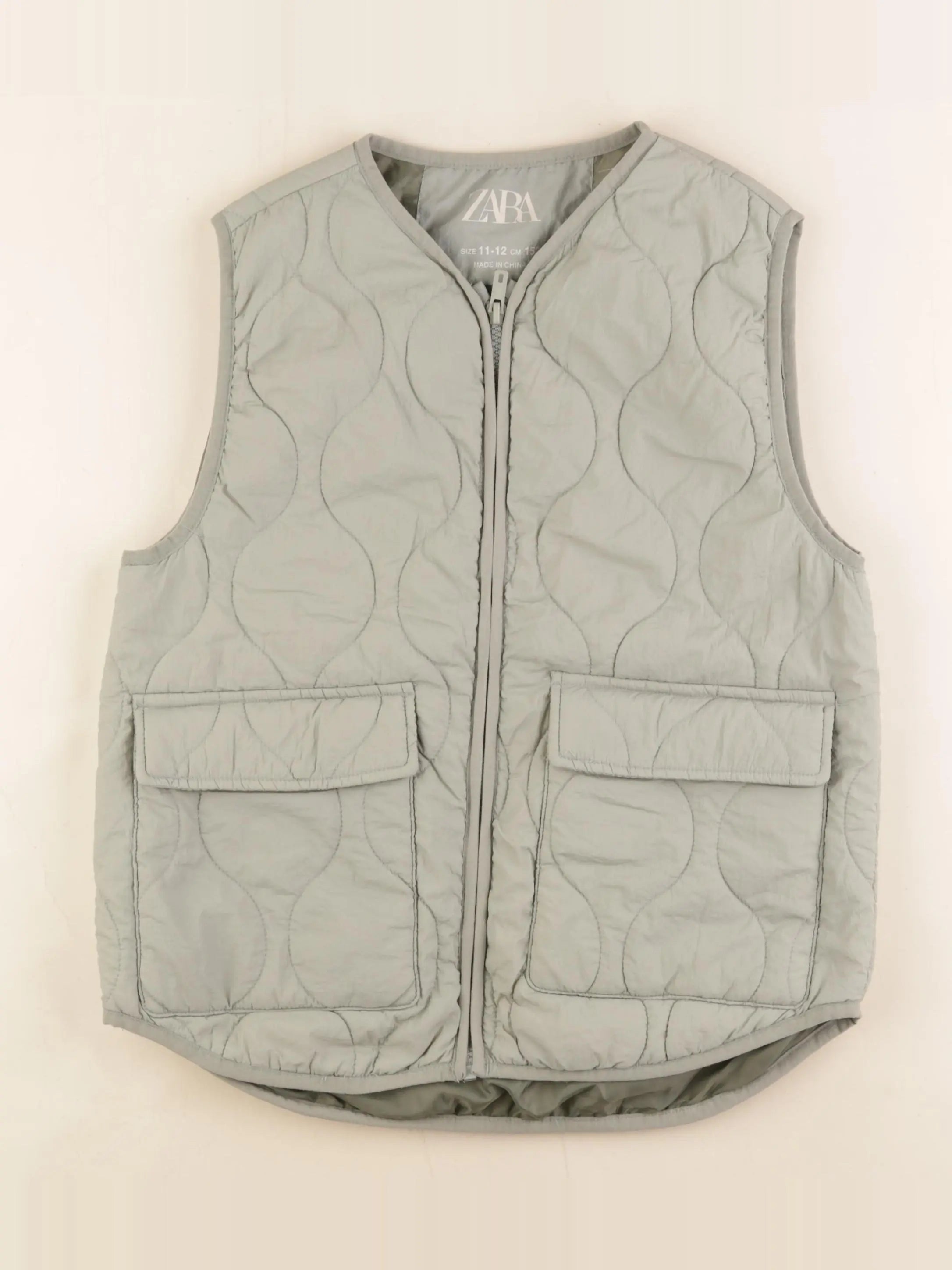 Zara - doudoune vert - 11/12 ans