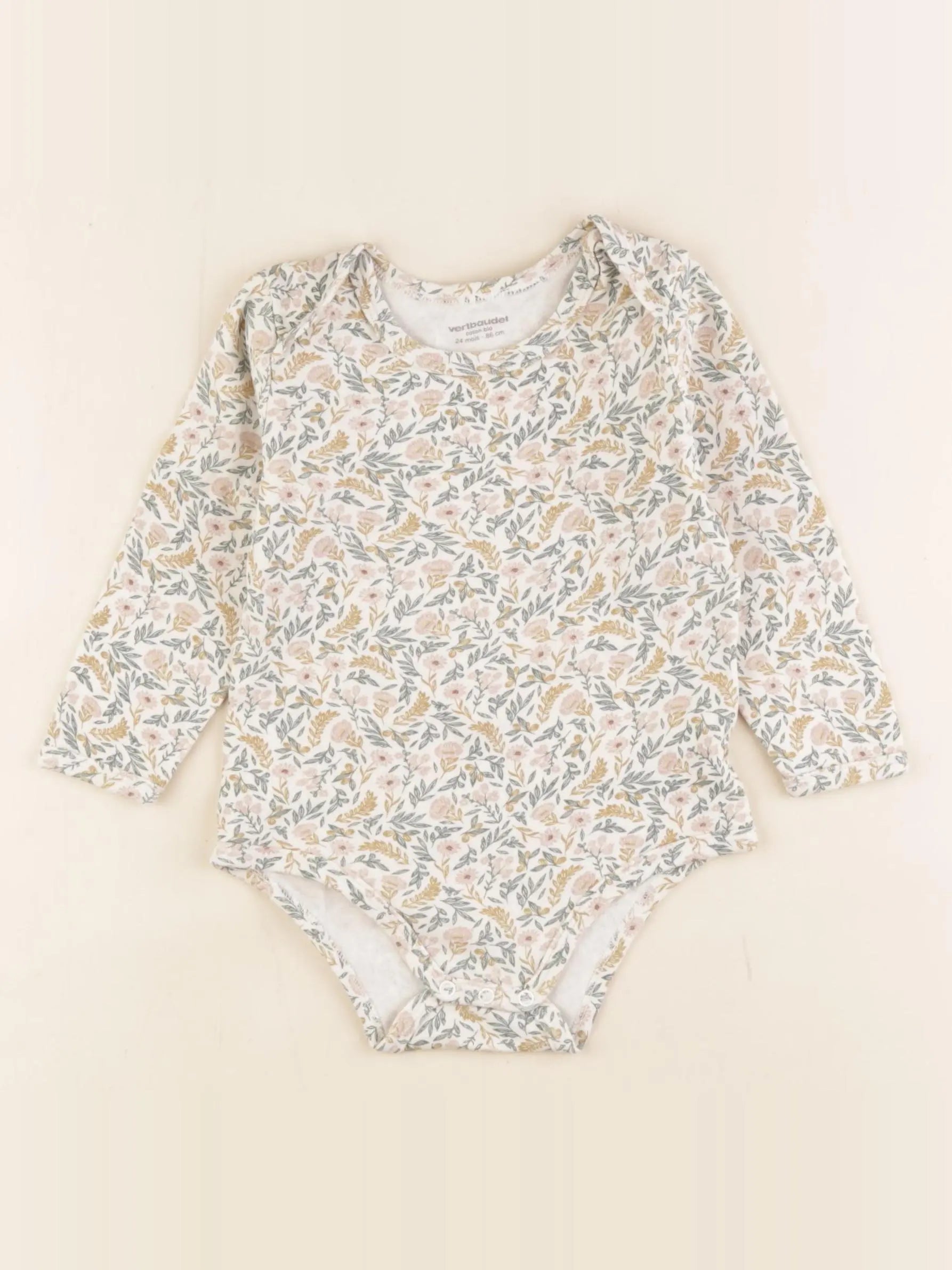 Vertbaudet - body multicolore - 24 mois