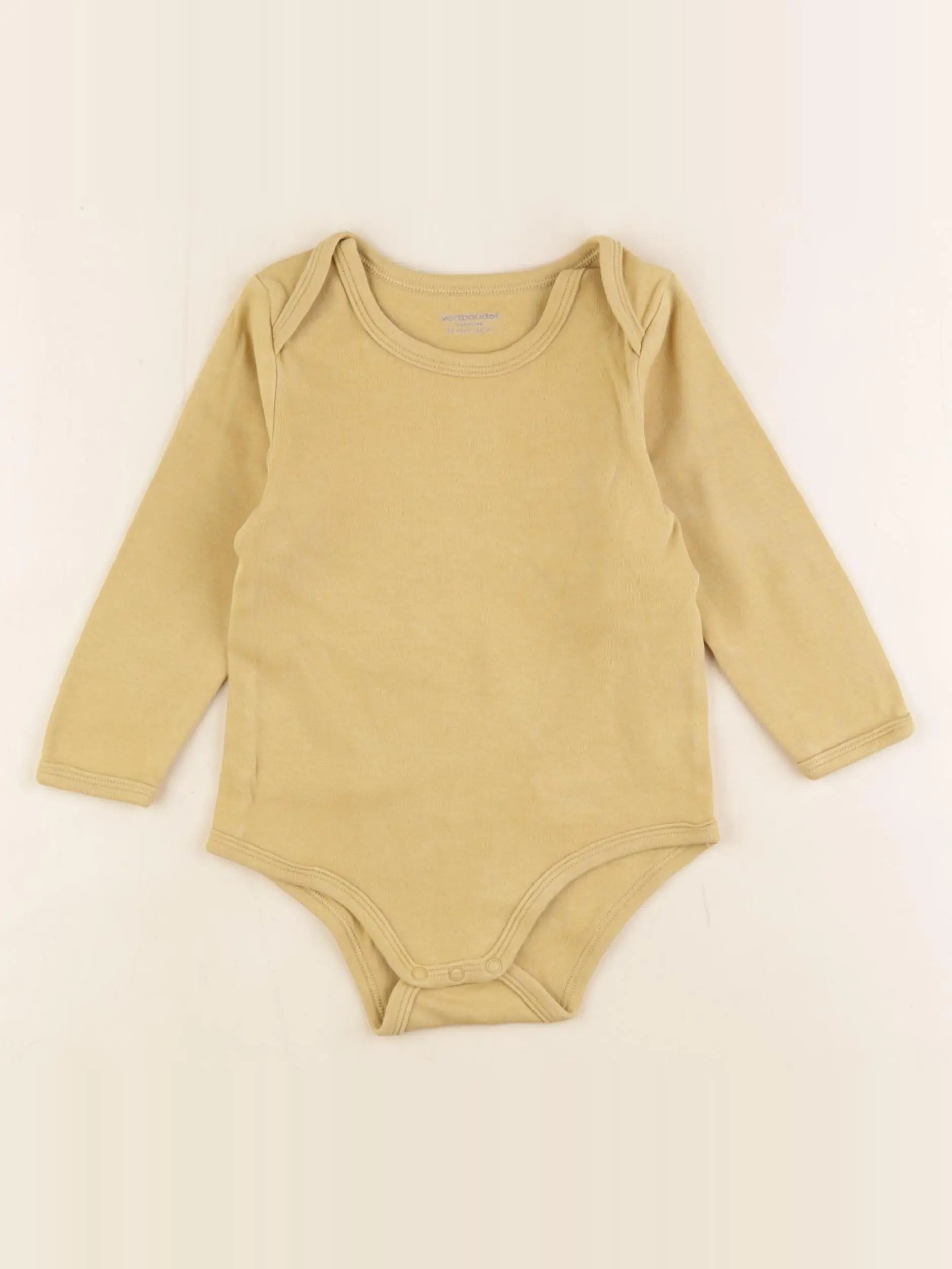 Vertbaudet - body marron - 24 mois