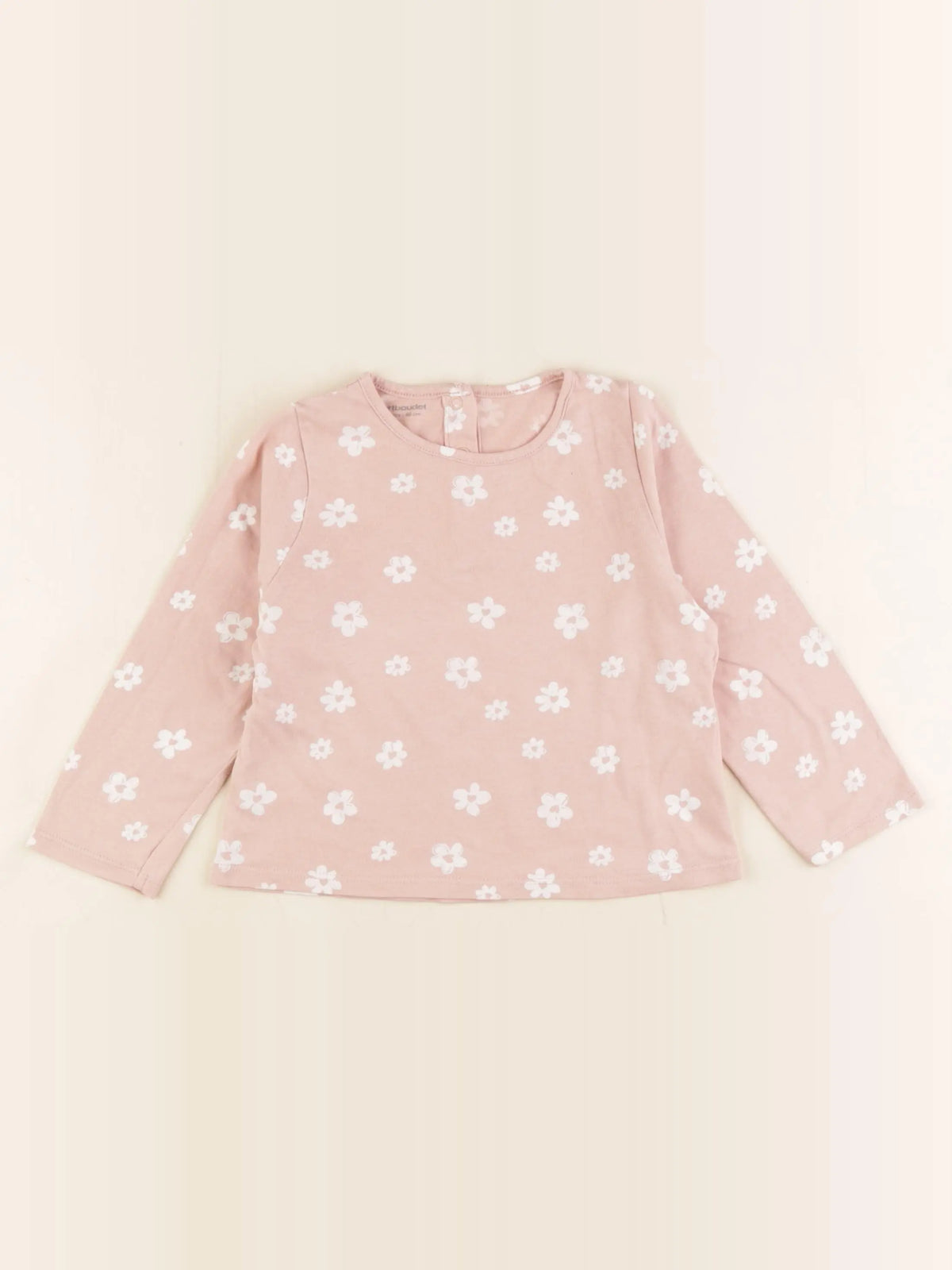Vertbaudet - tee-shirt rose - 24 mois
