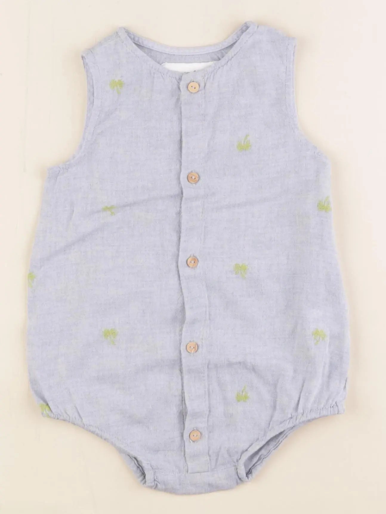 Zara - combinaison bleu - 9/12 mois