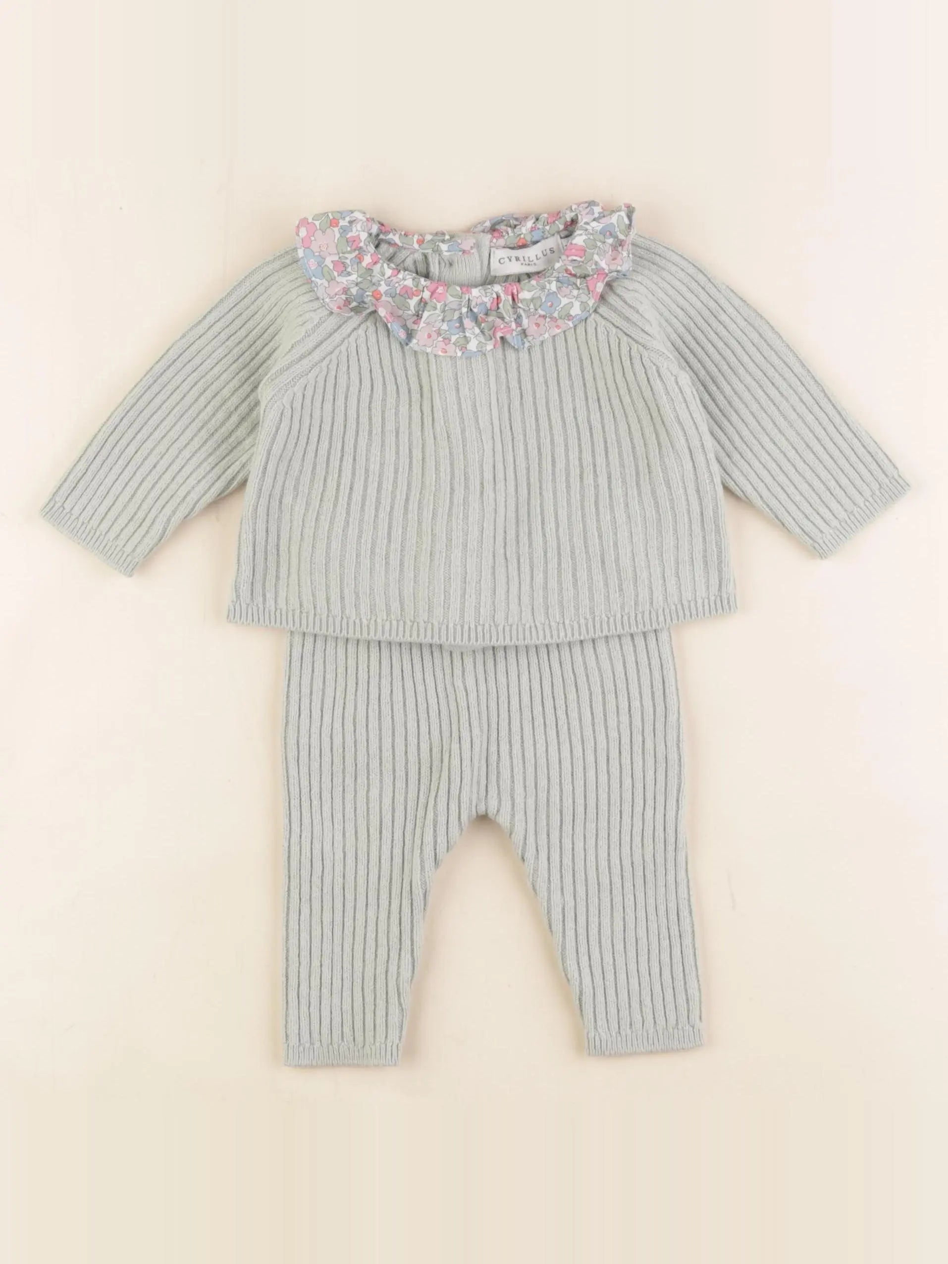 Cyrillus - ensemble vert - 3 mois