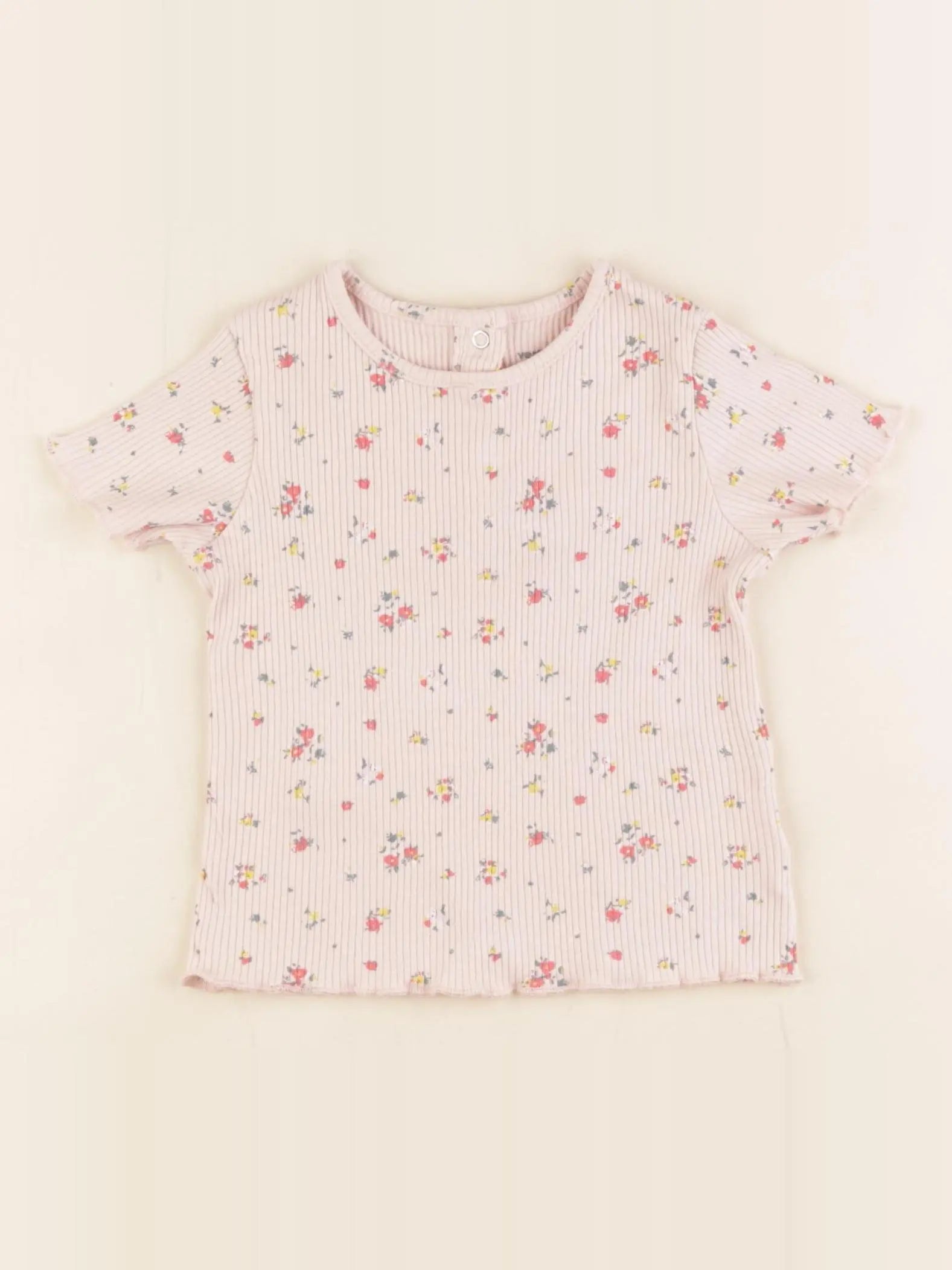 Vertbaudet - tee-shirt rose - 18 mois