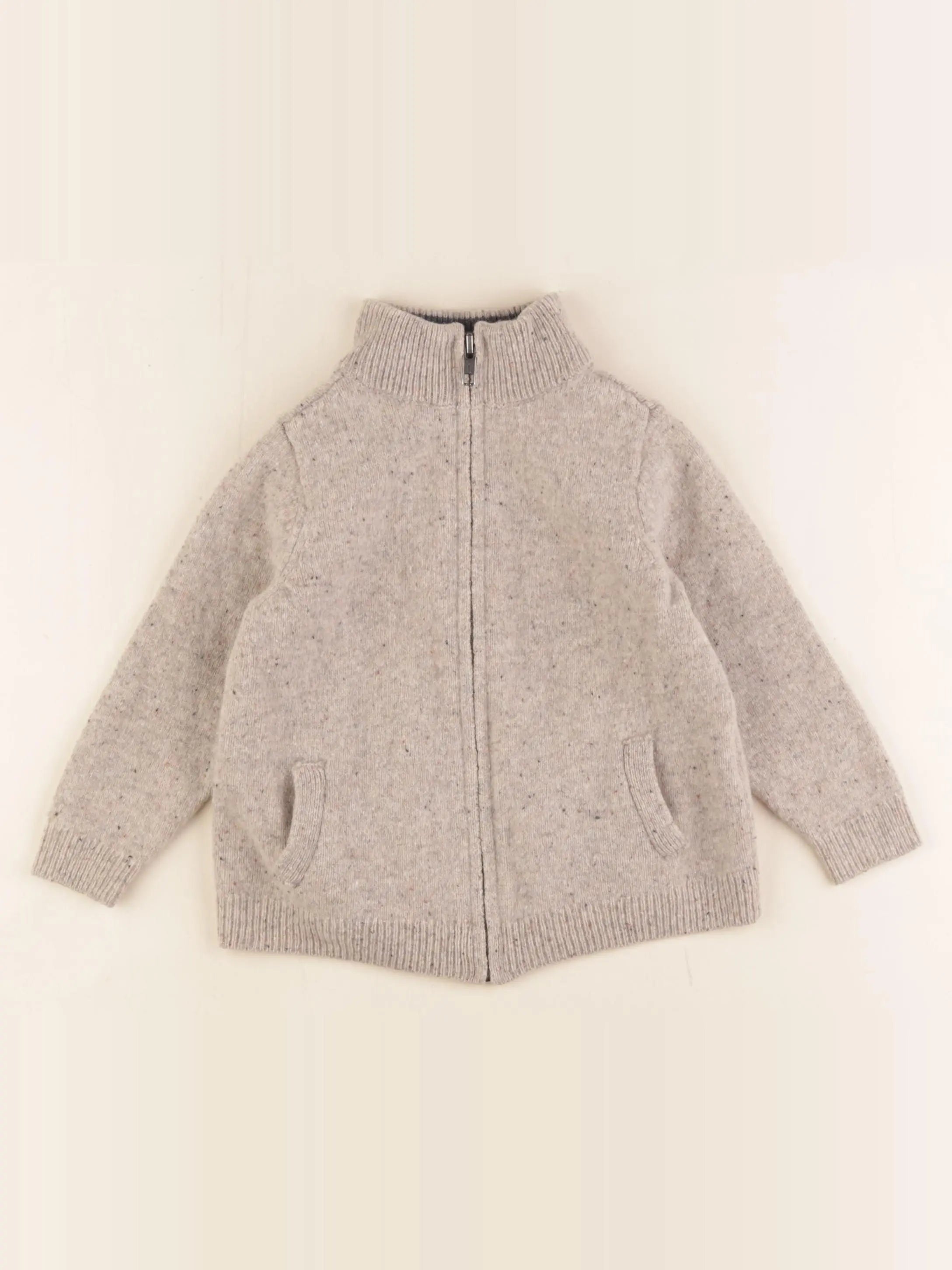 Bonpoint - gilet marron - 4 ans