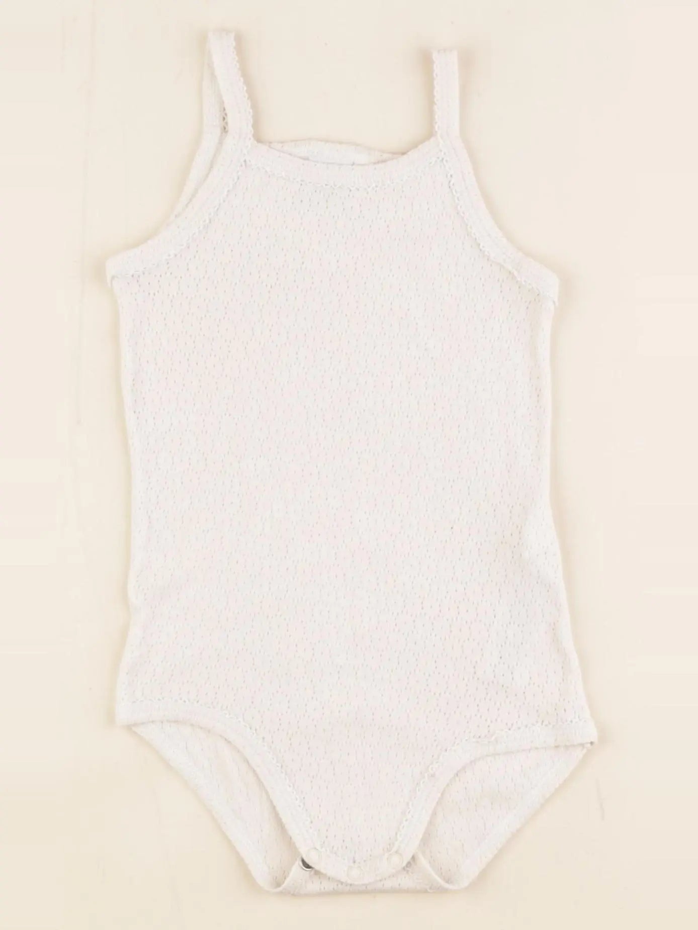 Petit Bateau - body beige - 36 mois