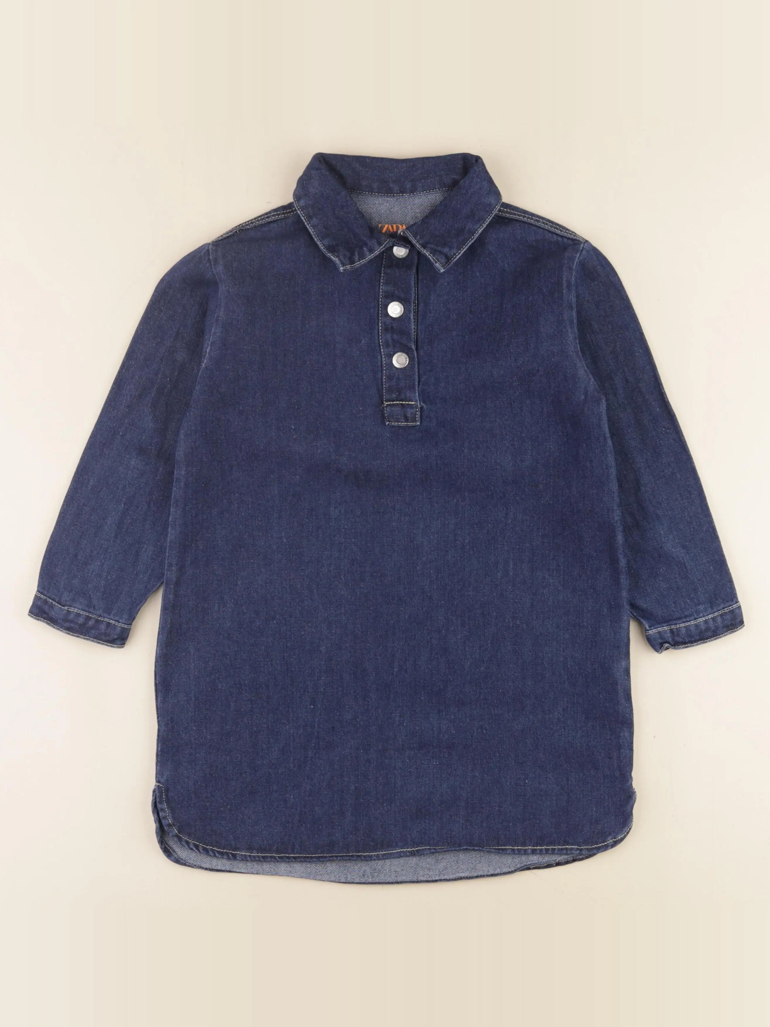 Zara - robe bleu - 4/5 ans