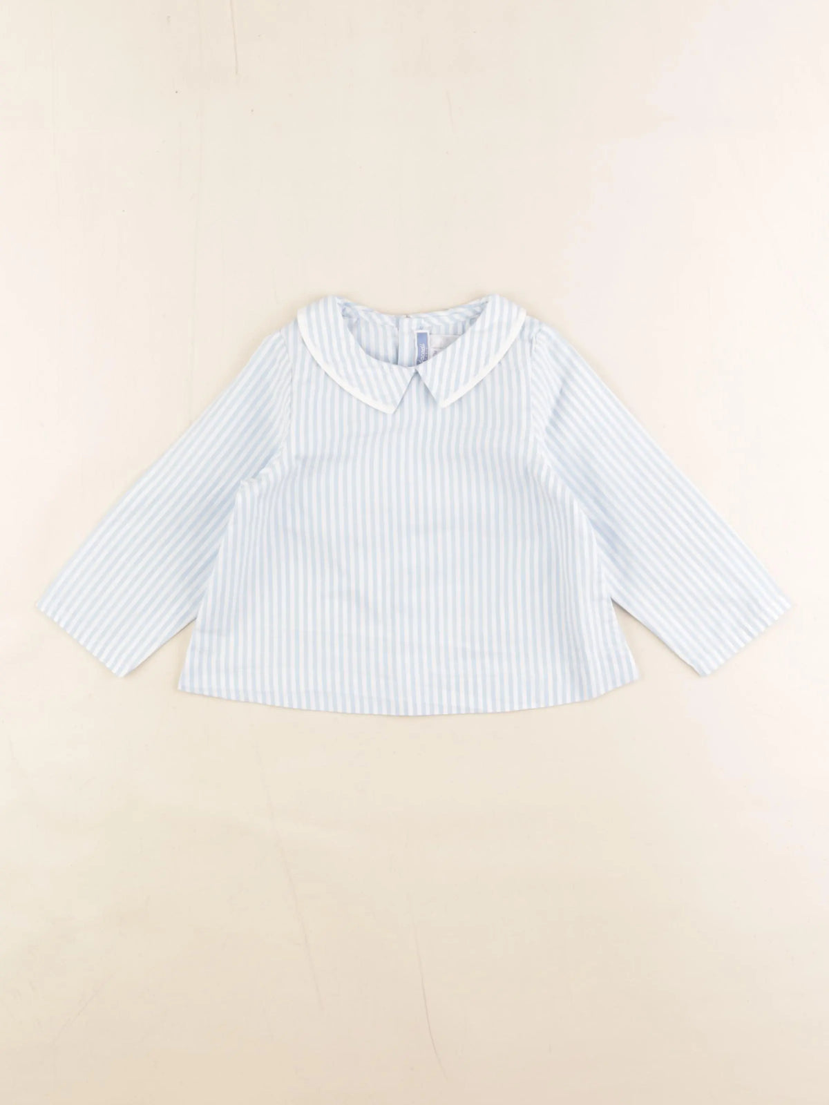 Jacadi - blouse bleu, blanc - 18 mois
