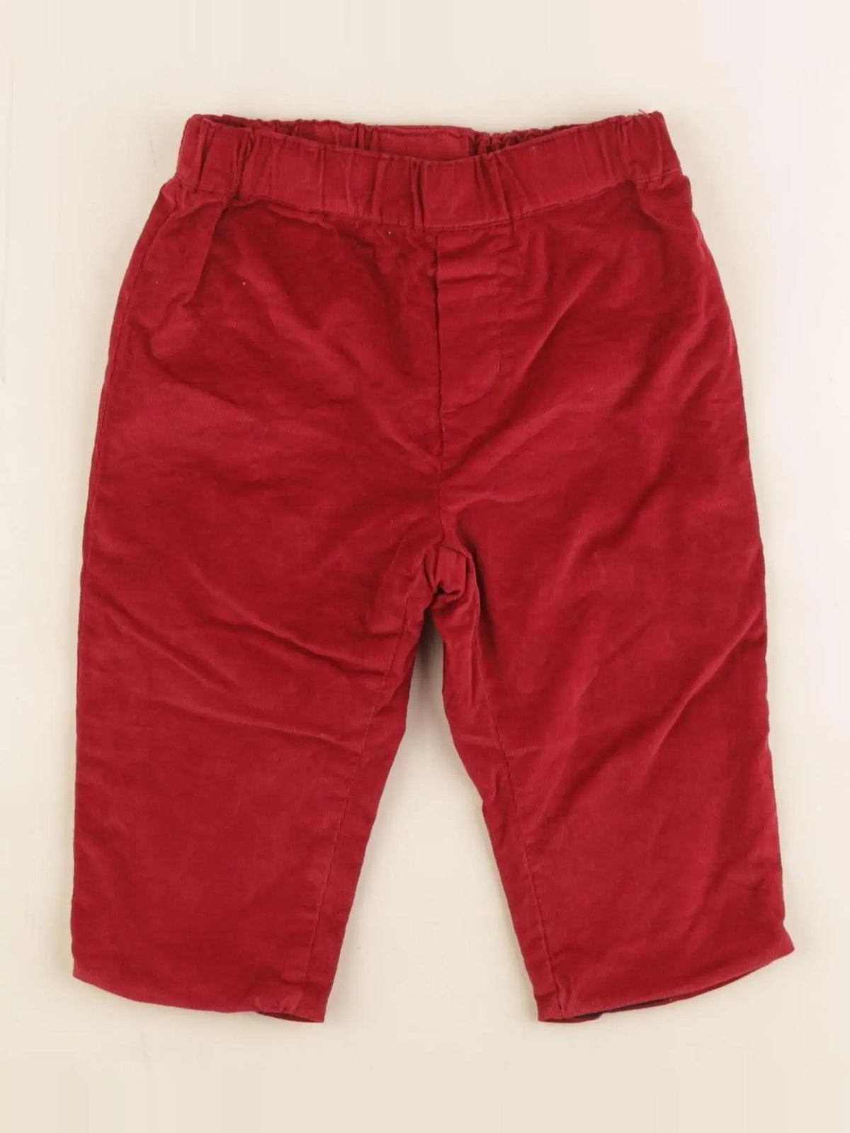 Jacadi - pantalon rouge - 12 mois