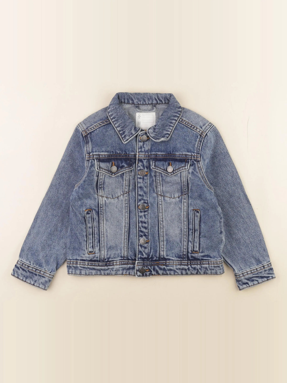 Vertbaudet - veste bleu - 6 ans