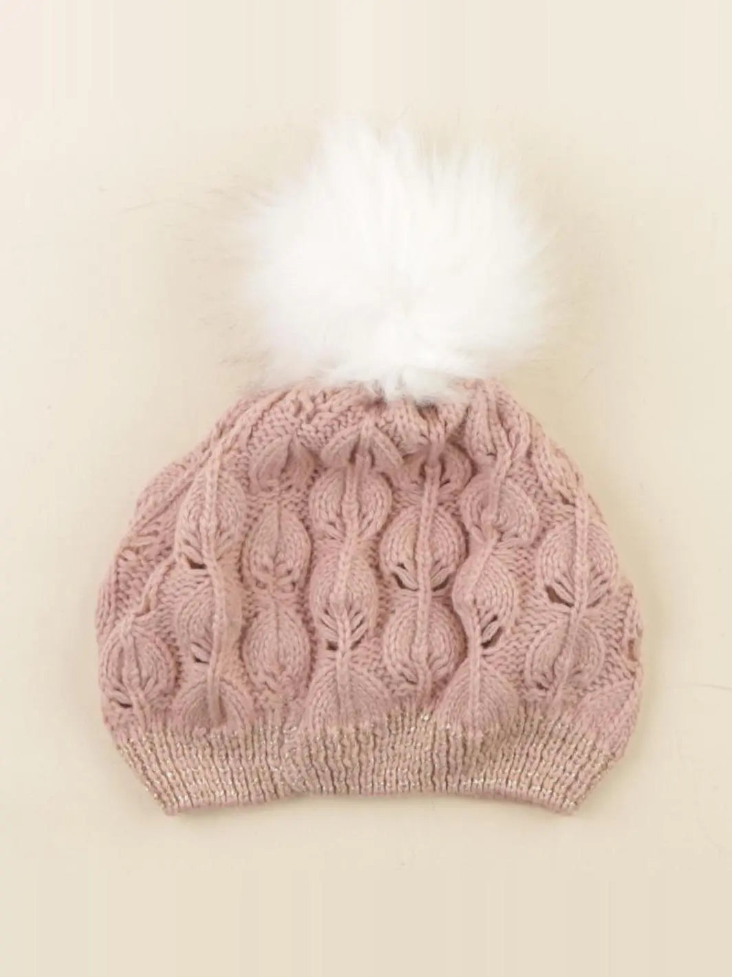 Vertbaudet - bonnet rose - 8/10 ans