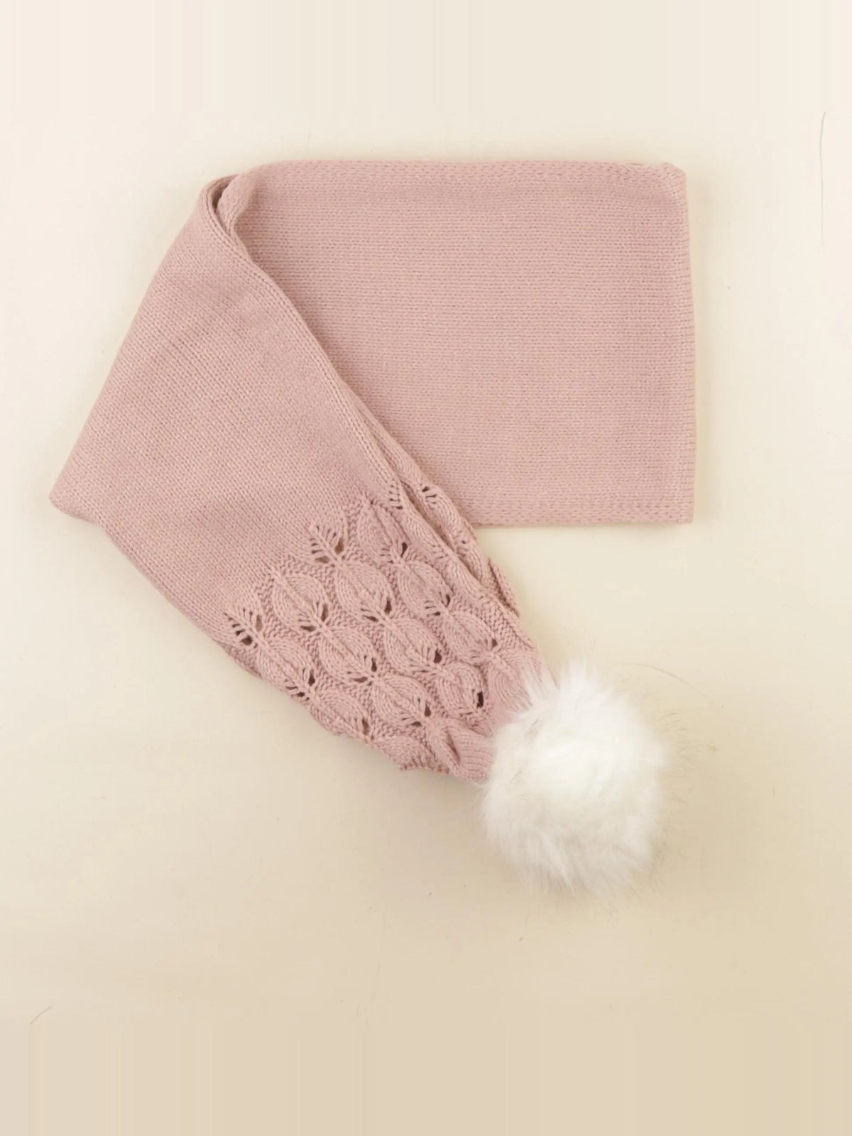 Vertbaudet - écharpe rose - 8/10 ans