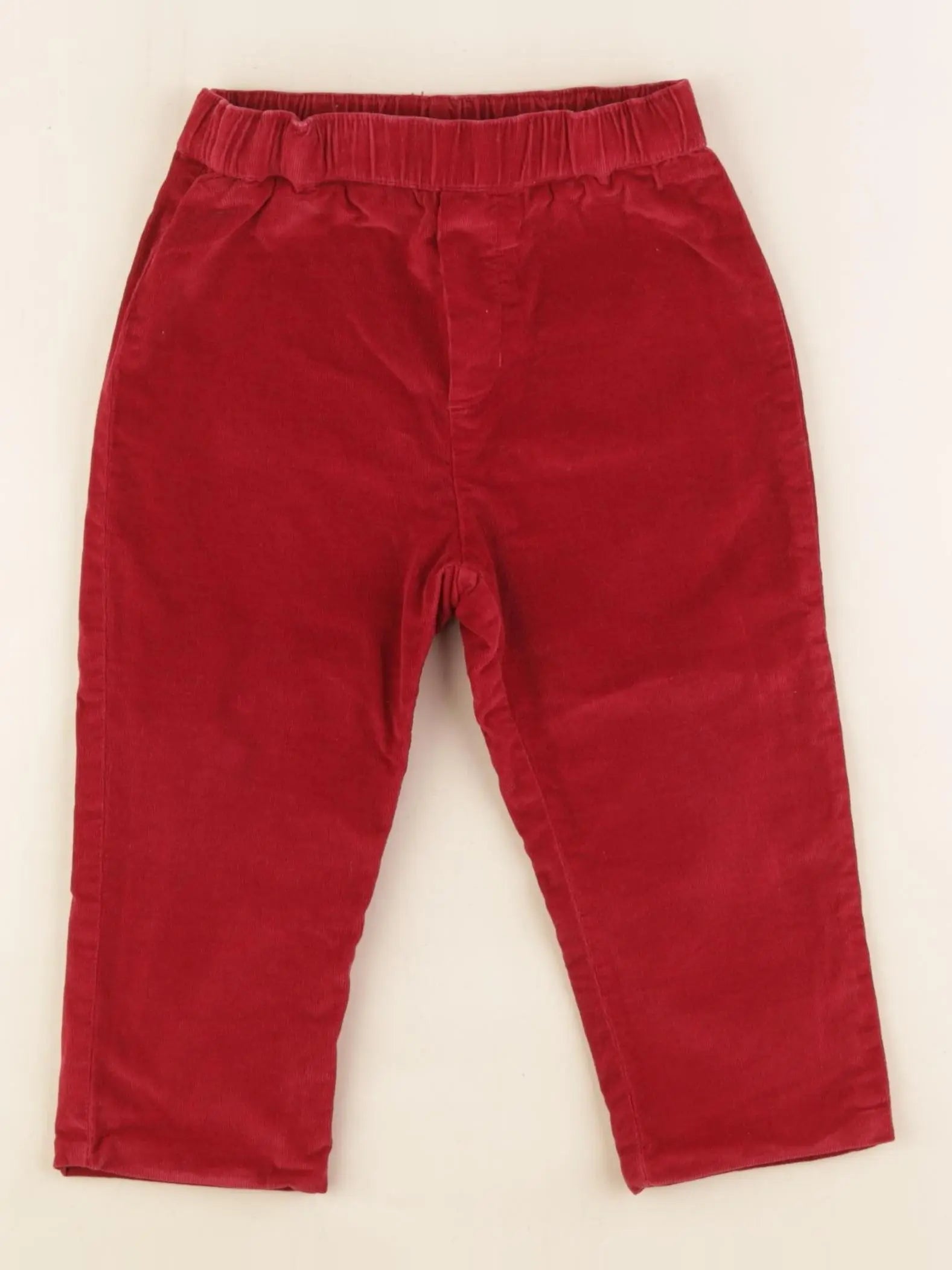 Jacadi - pantalon rouge - 24 mois