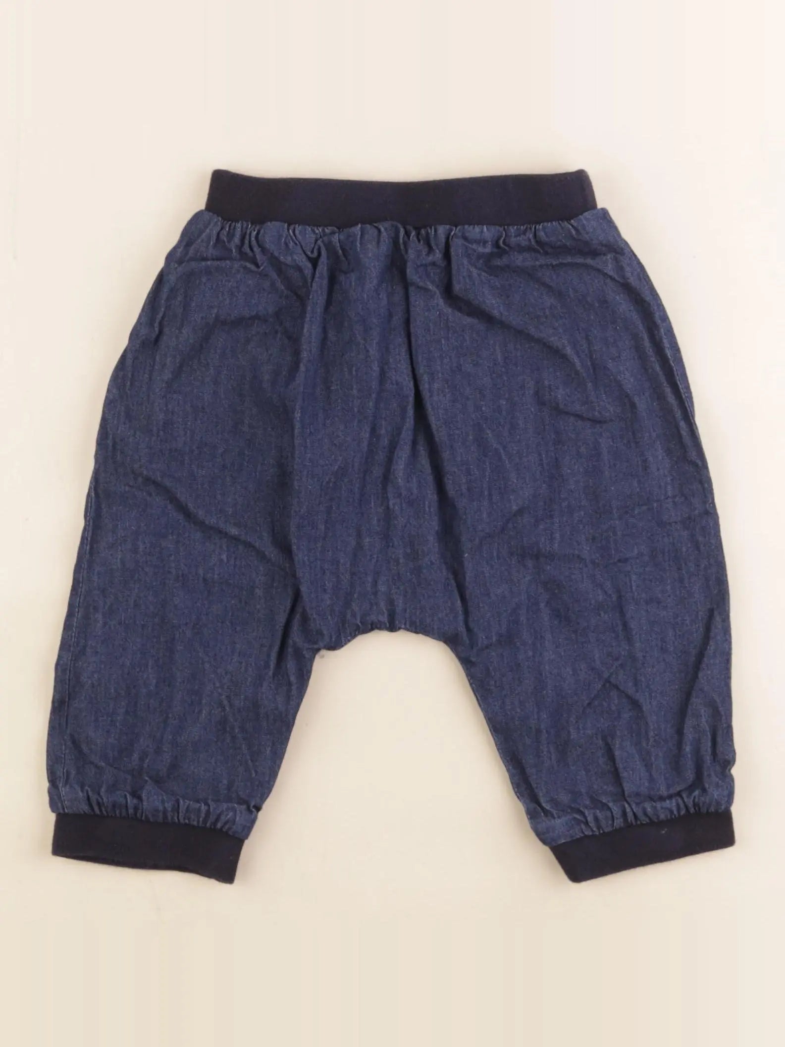 Boutchou - sarouel bleu - 12 mois