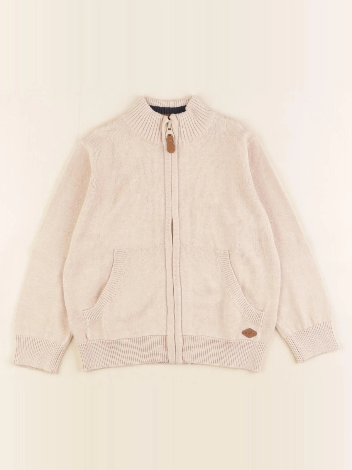 Vertbaudet - gilet marron - 3 ans