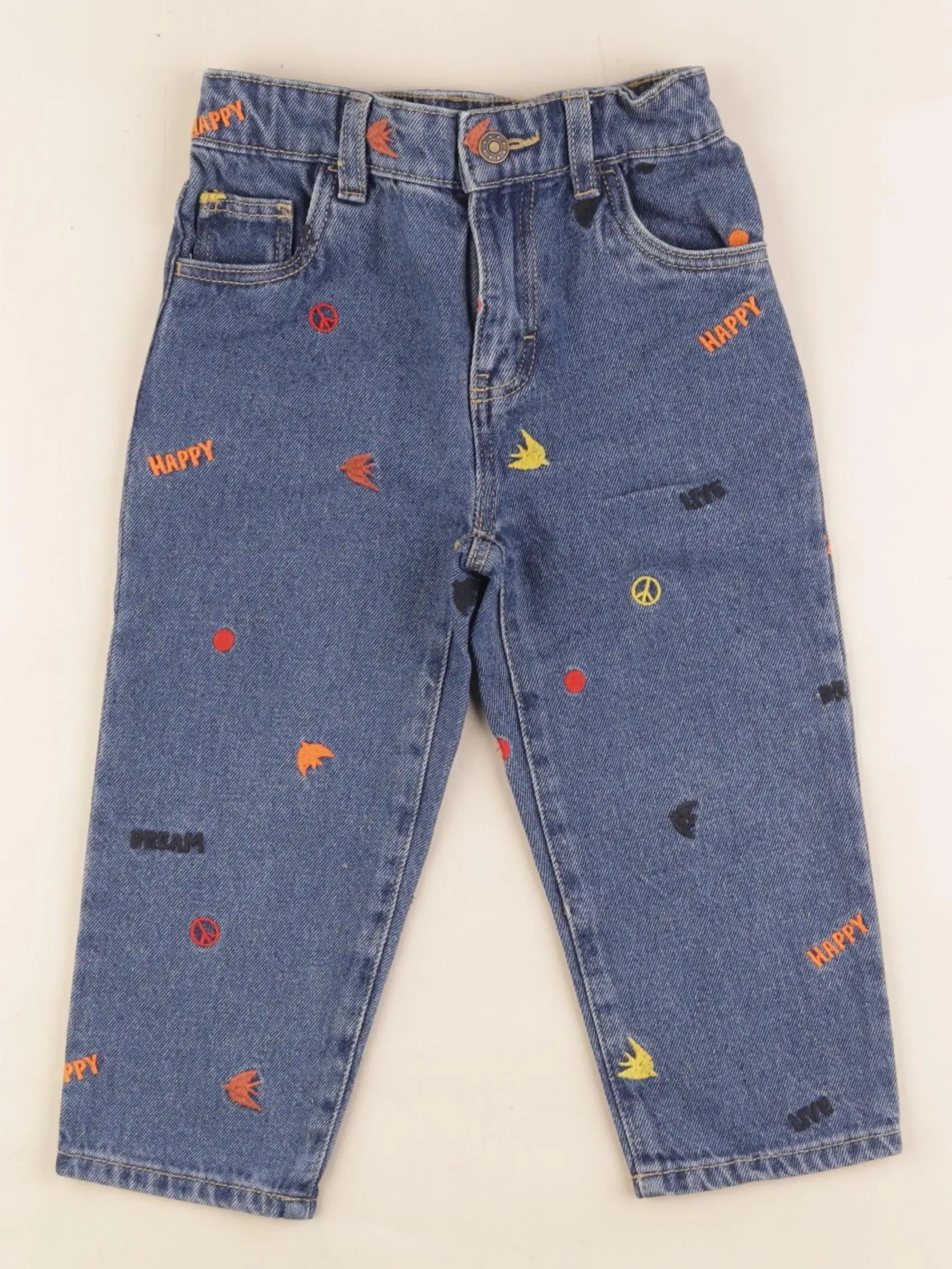 Monoprix - jean bleu - 3 ans