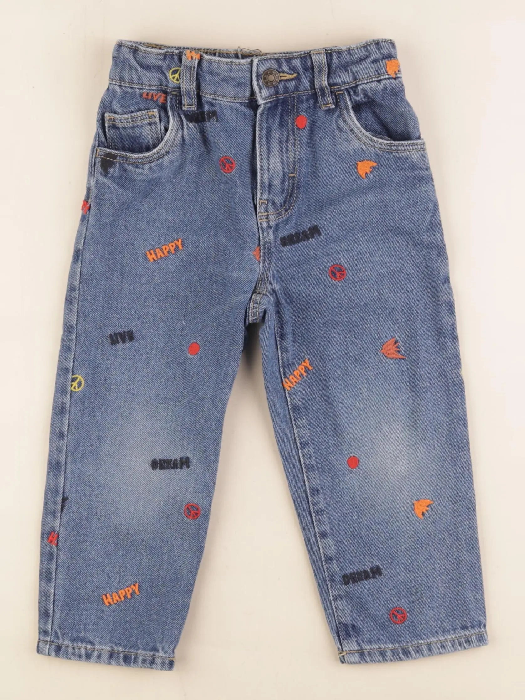 Monoprix - jean bleu - 3 ans