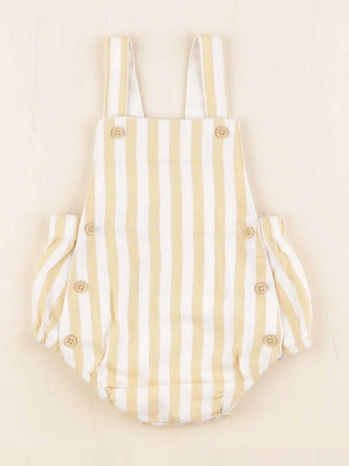 Vertbaudet - salopette blanc, jaune - 3 mois