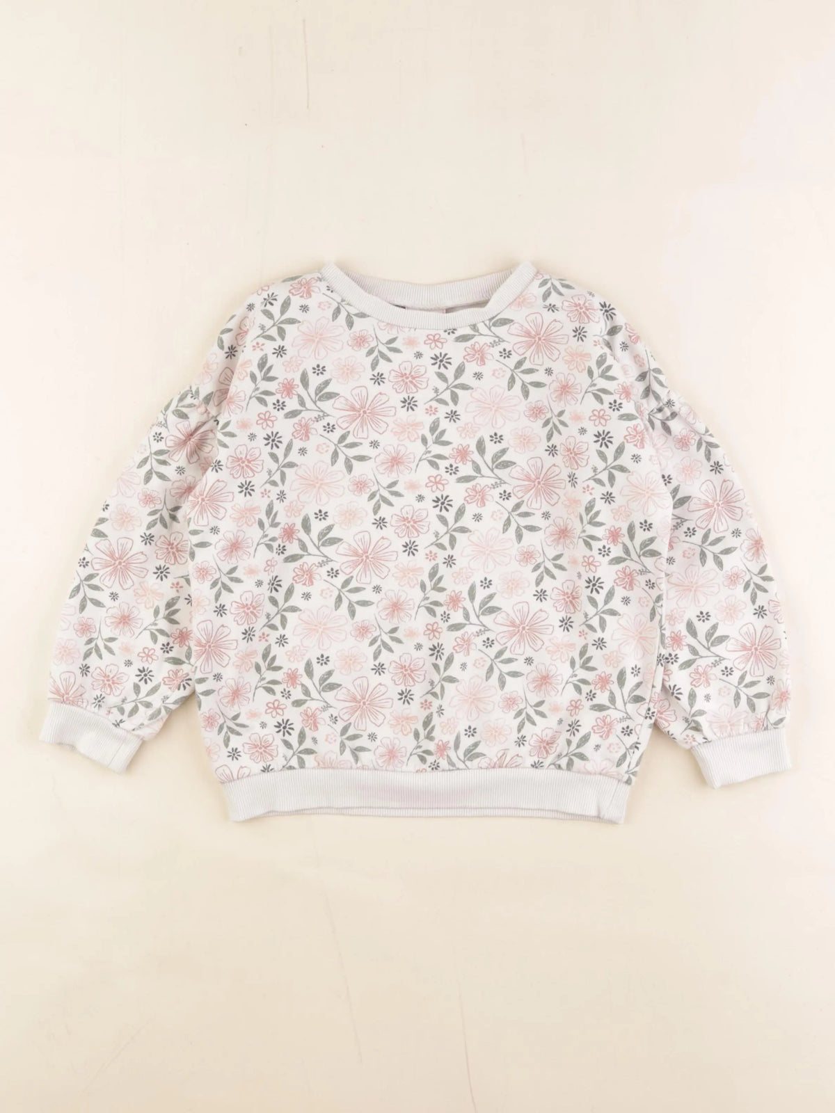 Tape à l'oeil - sweat rose, blanc - 4 ans