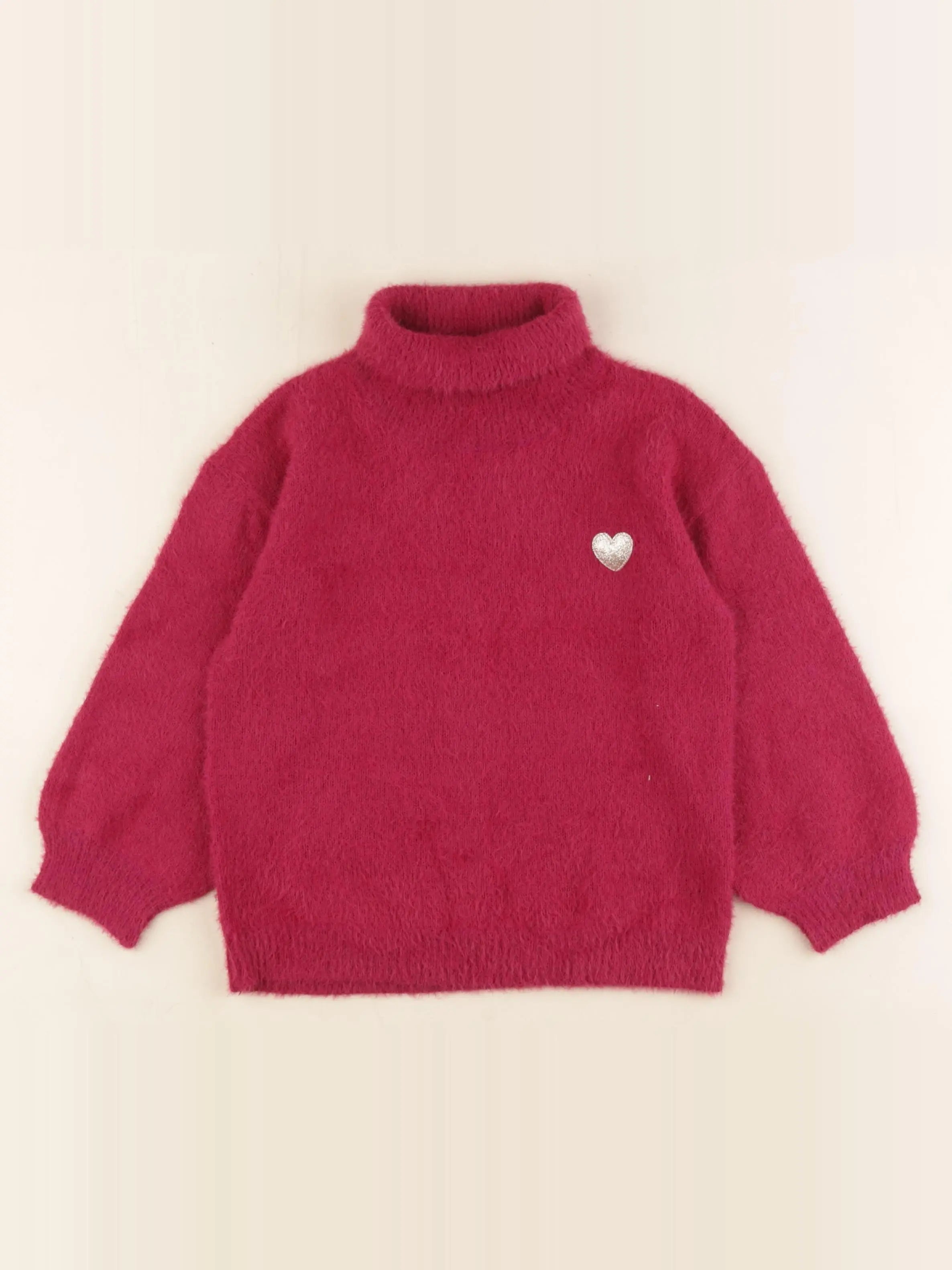 Vertbaudet - pull rose - 5 ans